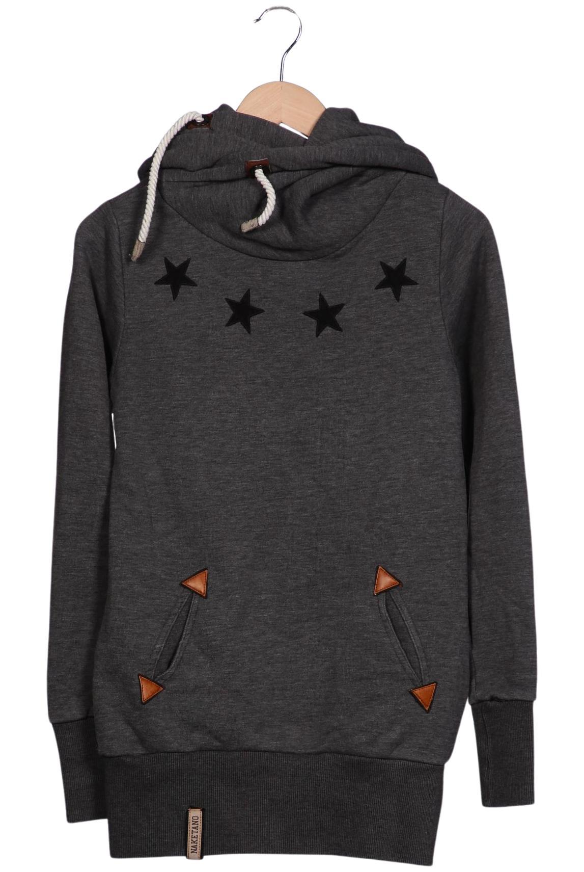 

Naketano Damen Kapuzenpullover, grau, Gr. 38