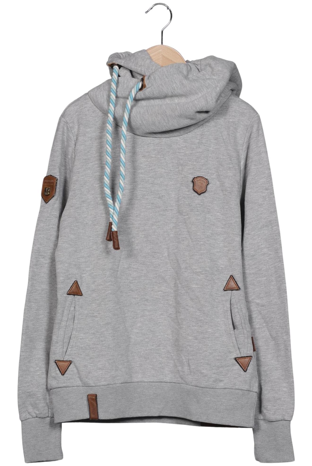

Naketano Damen Kapuzenpullover, grau, Gr. 42