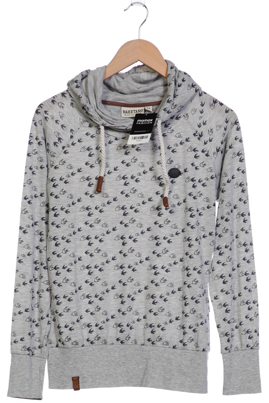 

Naketano Damen Kapuzenpullover, grau, Gr. 38