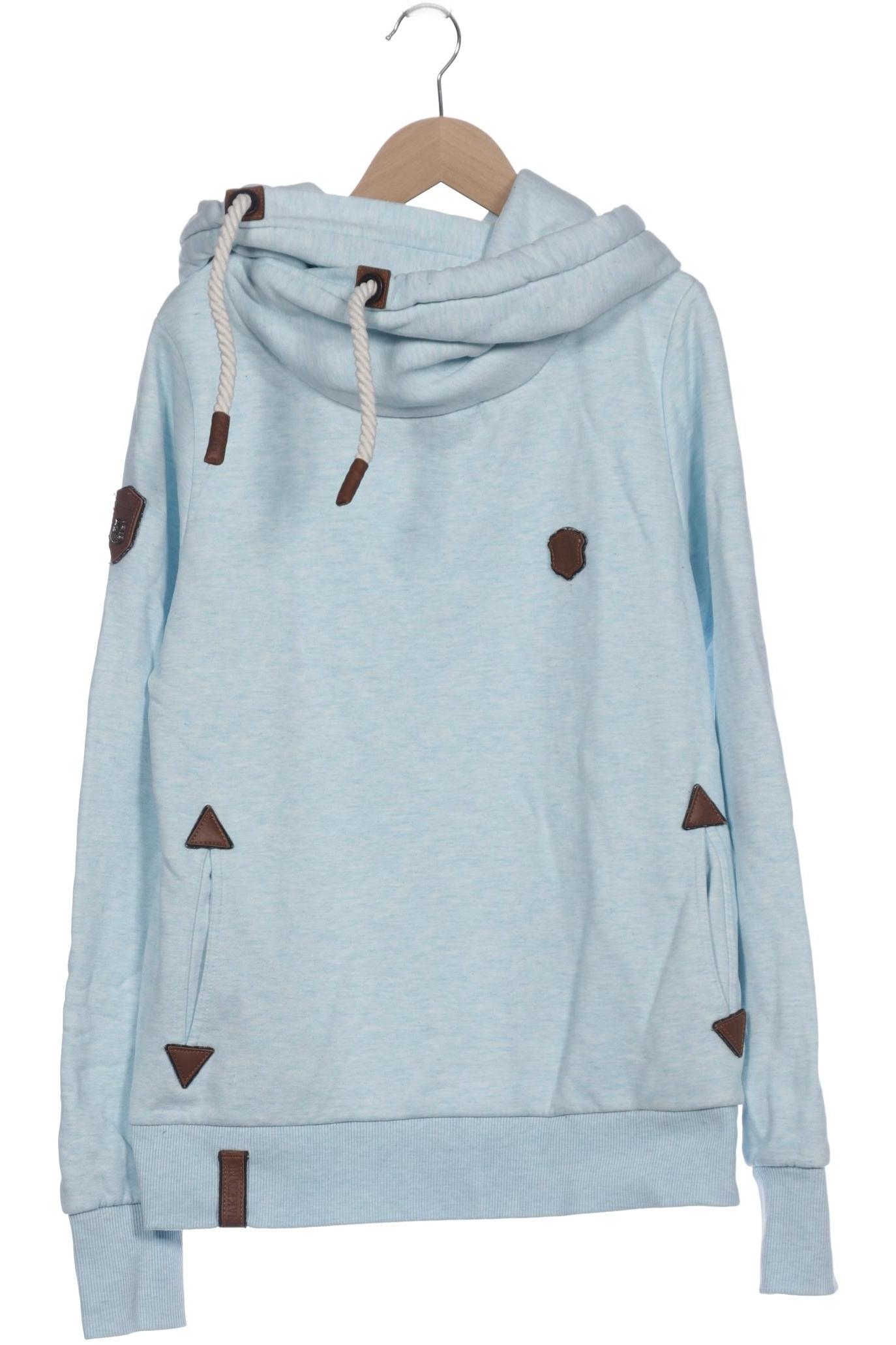 

Naketano Damen Kapuzenpullover, hellblau, Gr. 42