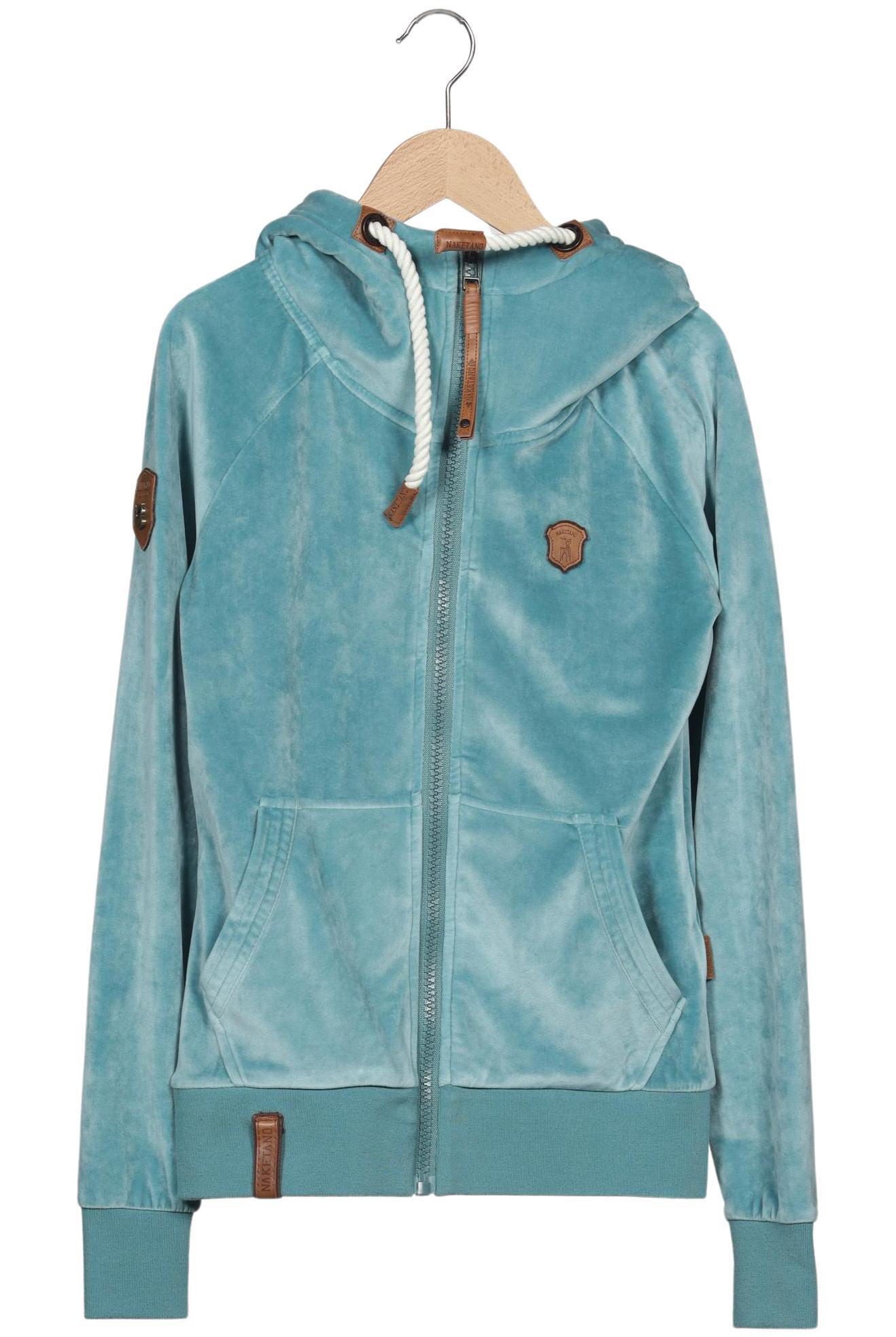 

Naketano Damen Kapuzenpullover, türkis, Gr. 34