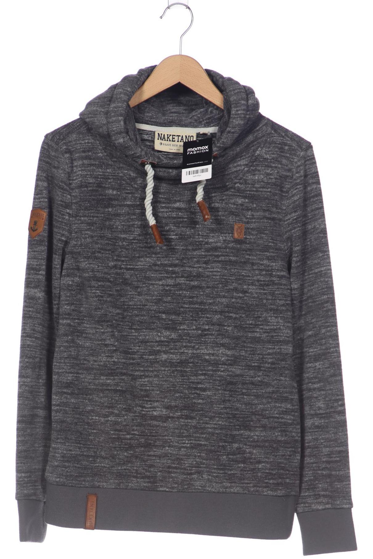 

Naketano Damen Kapuzenpullover, grau, Gr. 36