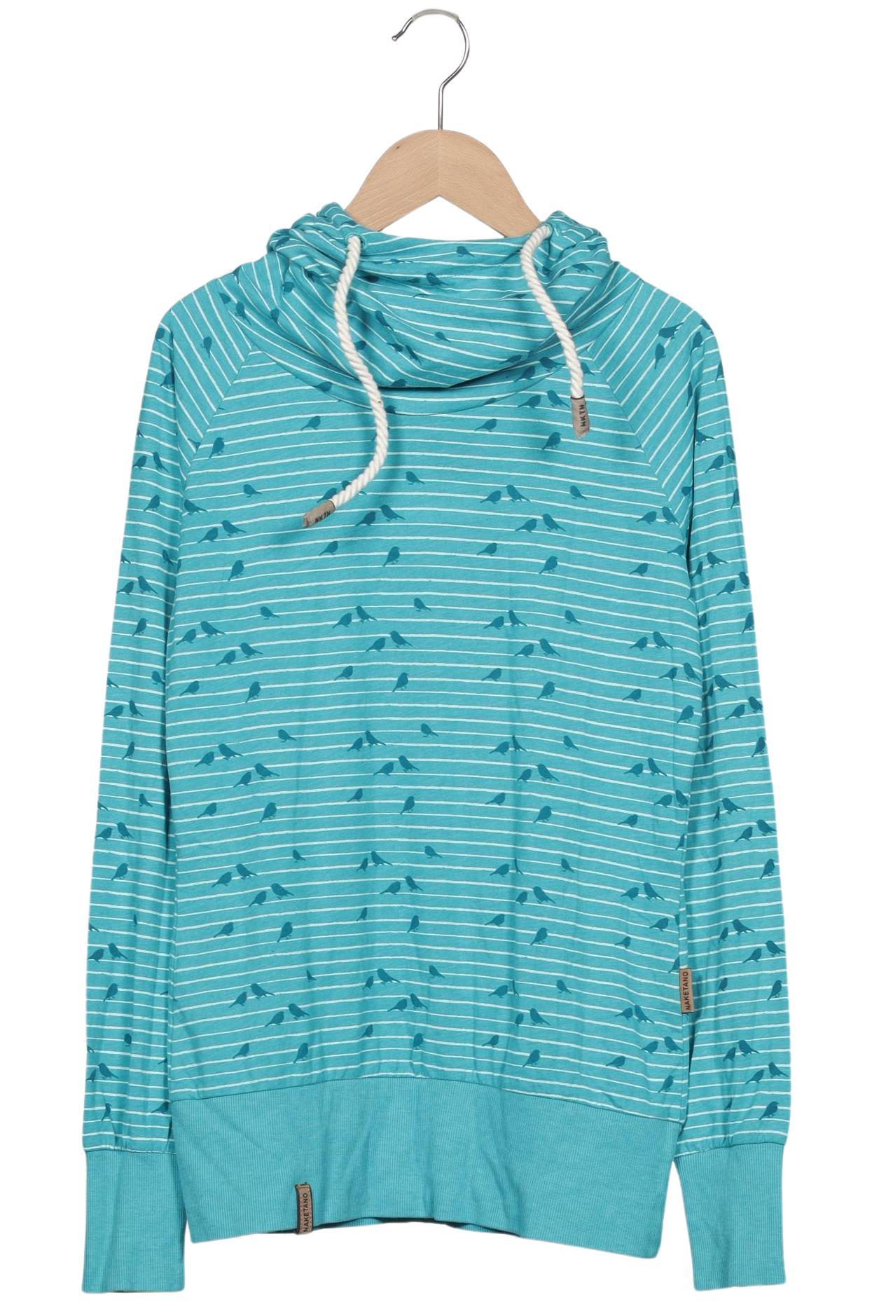 

Naketano Damen Kapuzenpullover, türkis, Gr. 36