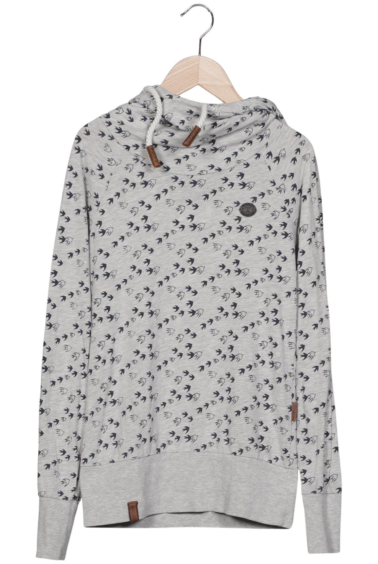 

Naketano Damen Kapuzenpullover, grau, Gr. 36