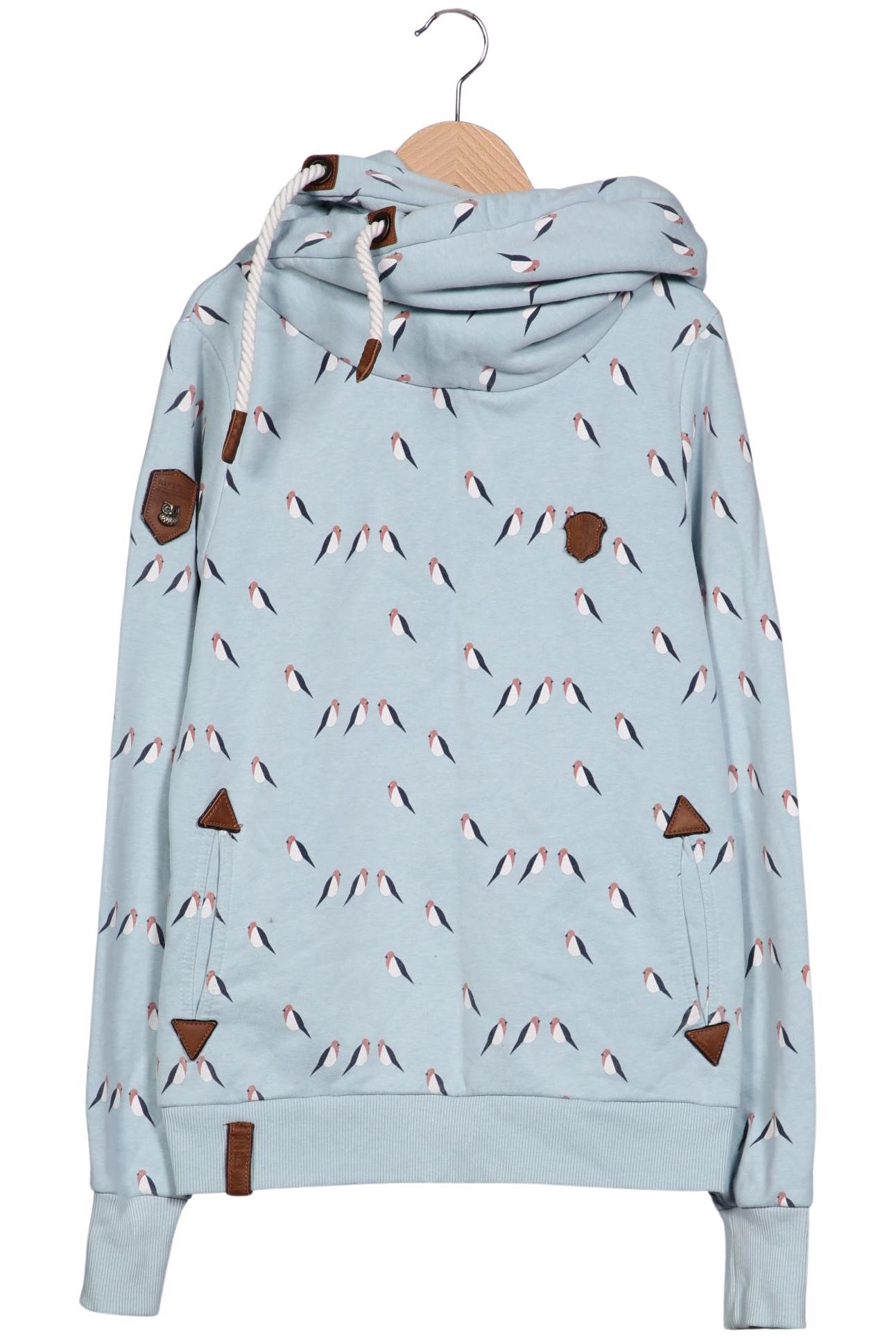 

Naketano Damen Kapuzenpullover, blau, Gr. 38