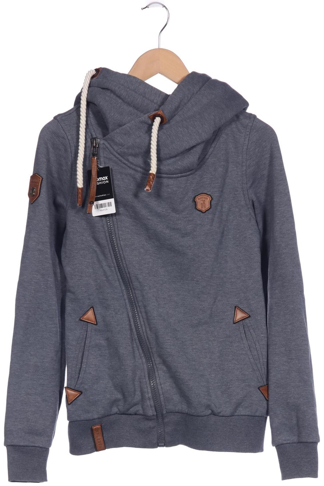 

Naketano Damen Kapuzenpullover, grau, Gr. 38