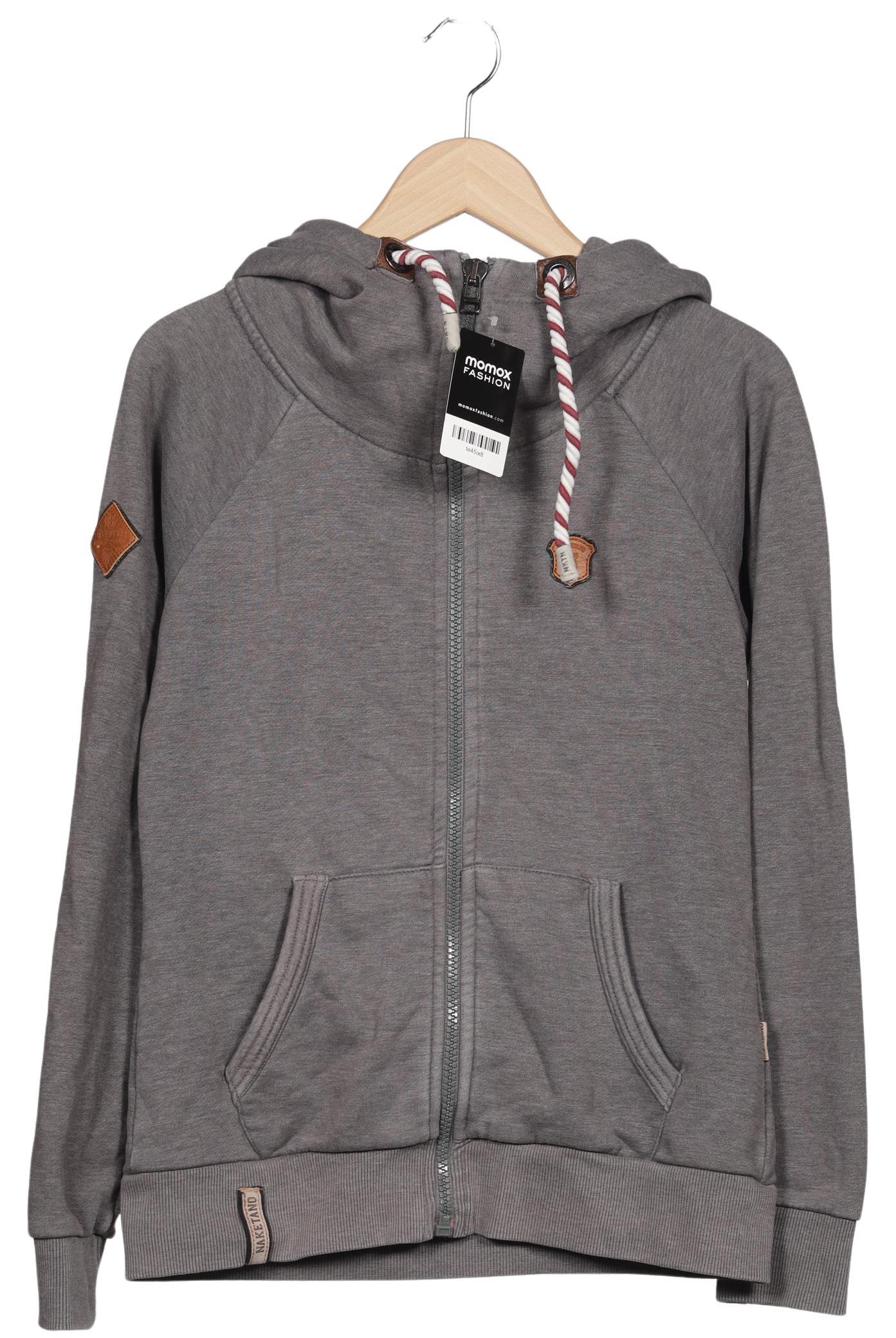 

Naketano Damen Kapuzenpullover, grau, Gr. 38