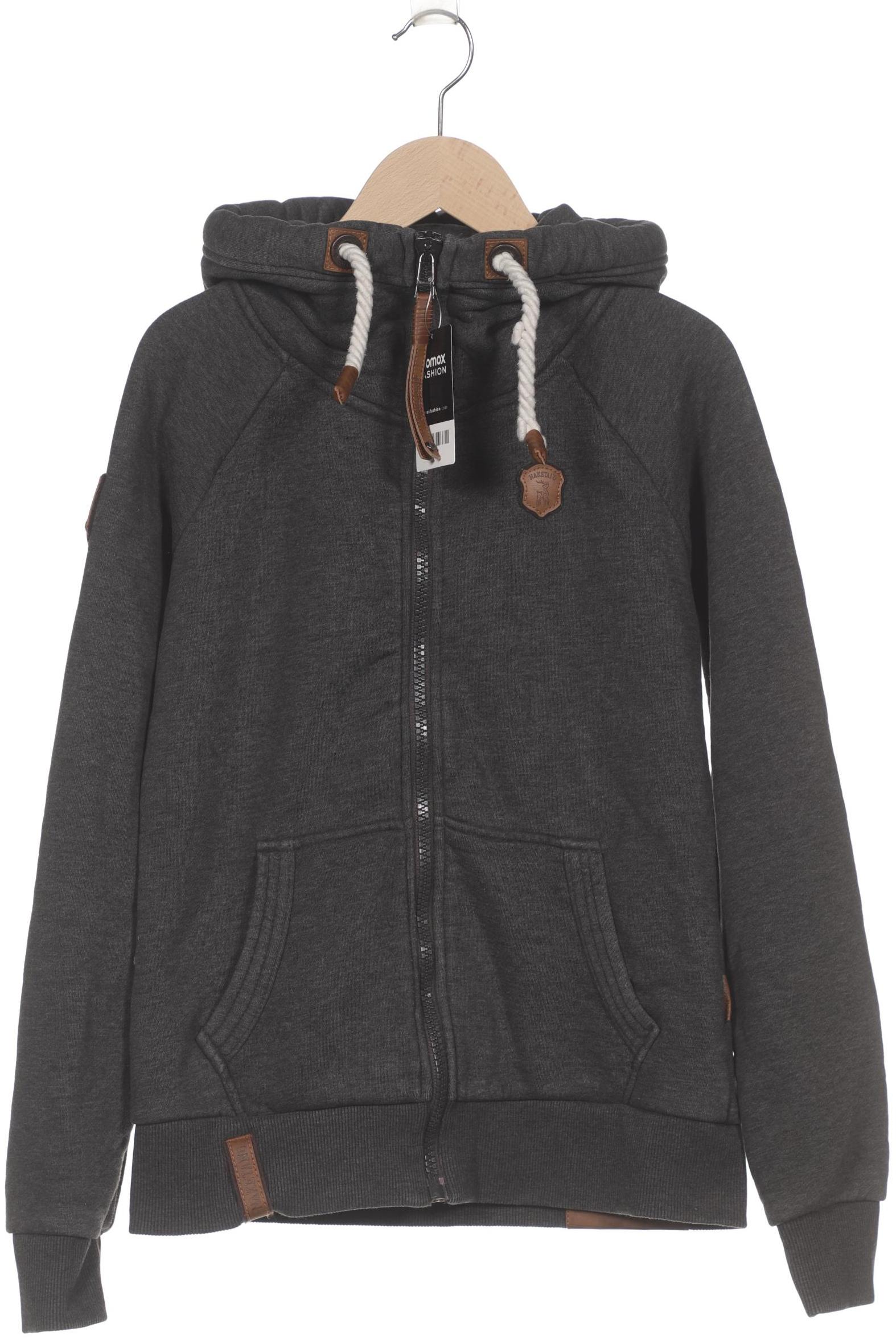

Naketano Damen Kapuzenpullover, grau, Gr. 38