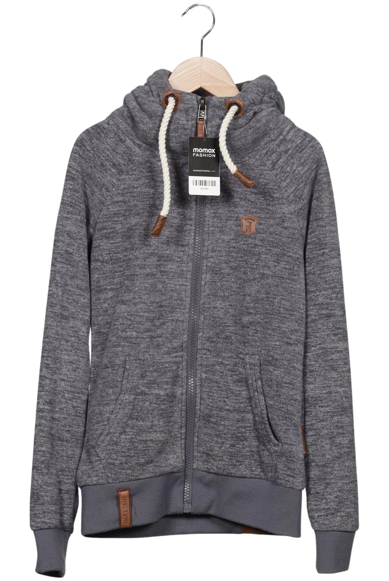 

Naketano Damen Kapuzenpullover, grau, Gr. 36