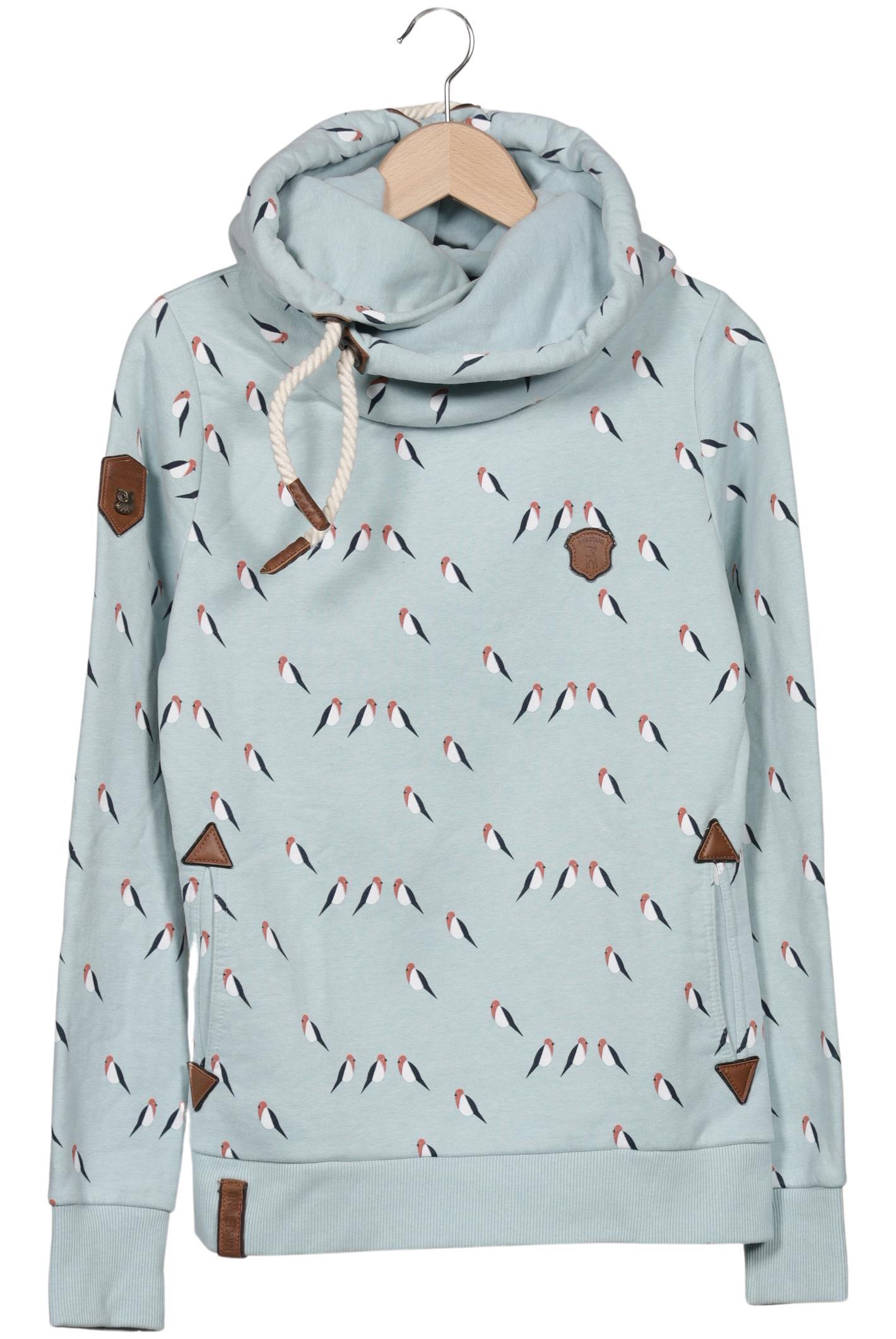 

Naketano Damen Kapuzenpullover, hellblau, Gr. 42