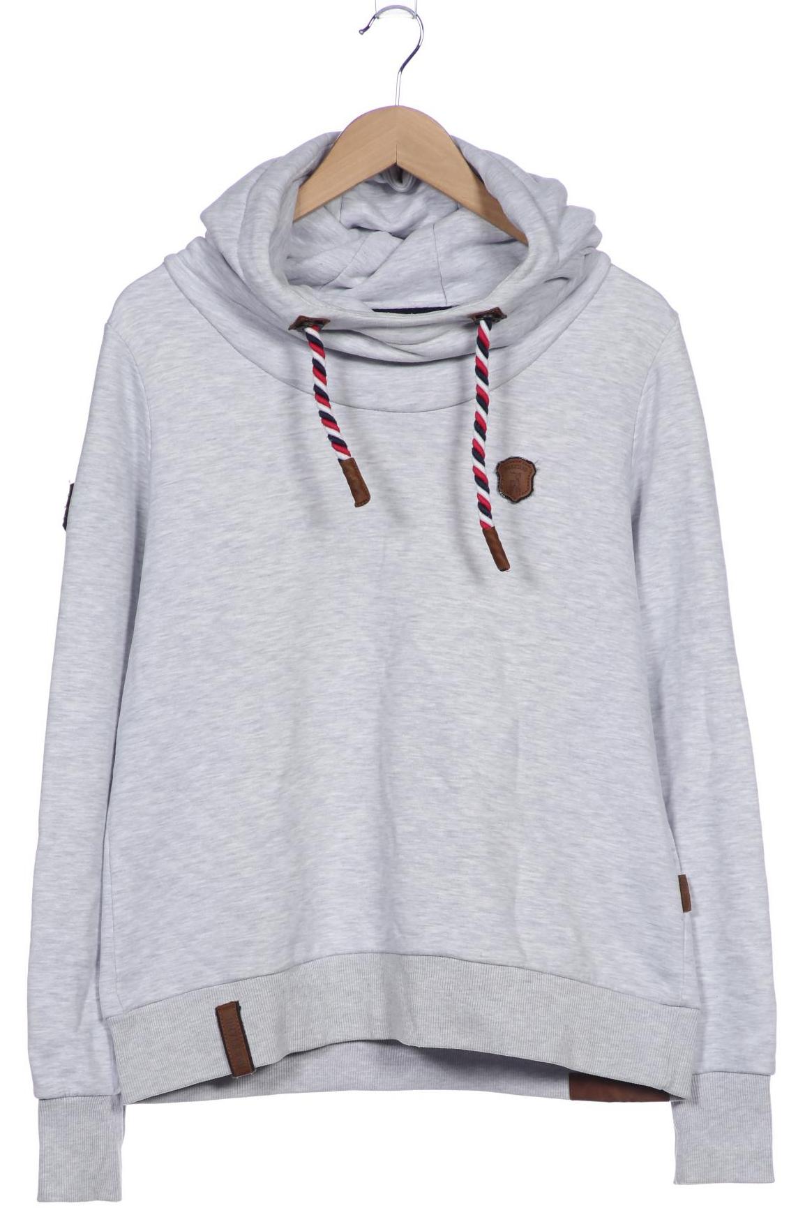 

Naketano Damen Kapuzenpullover, grau, Gr. 44