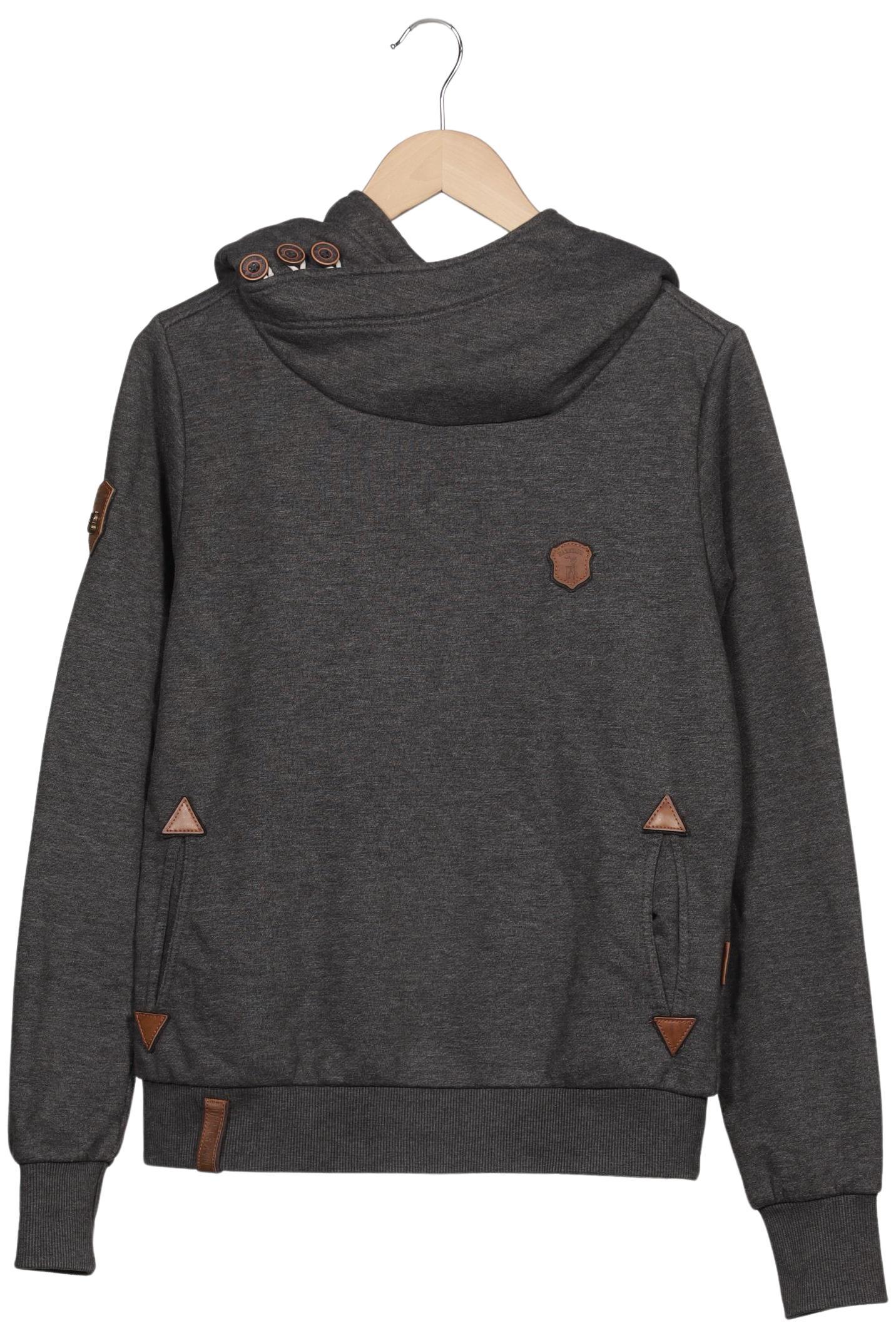 

Naketano Damen Kapuzenpullover, grau, Gr. 42