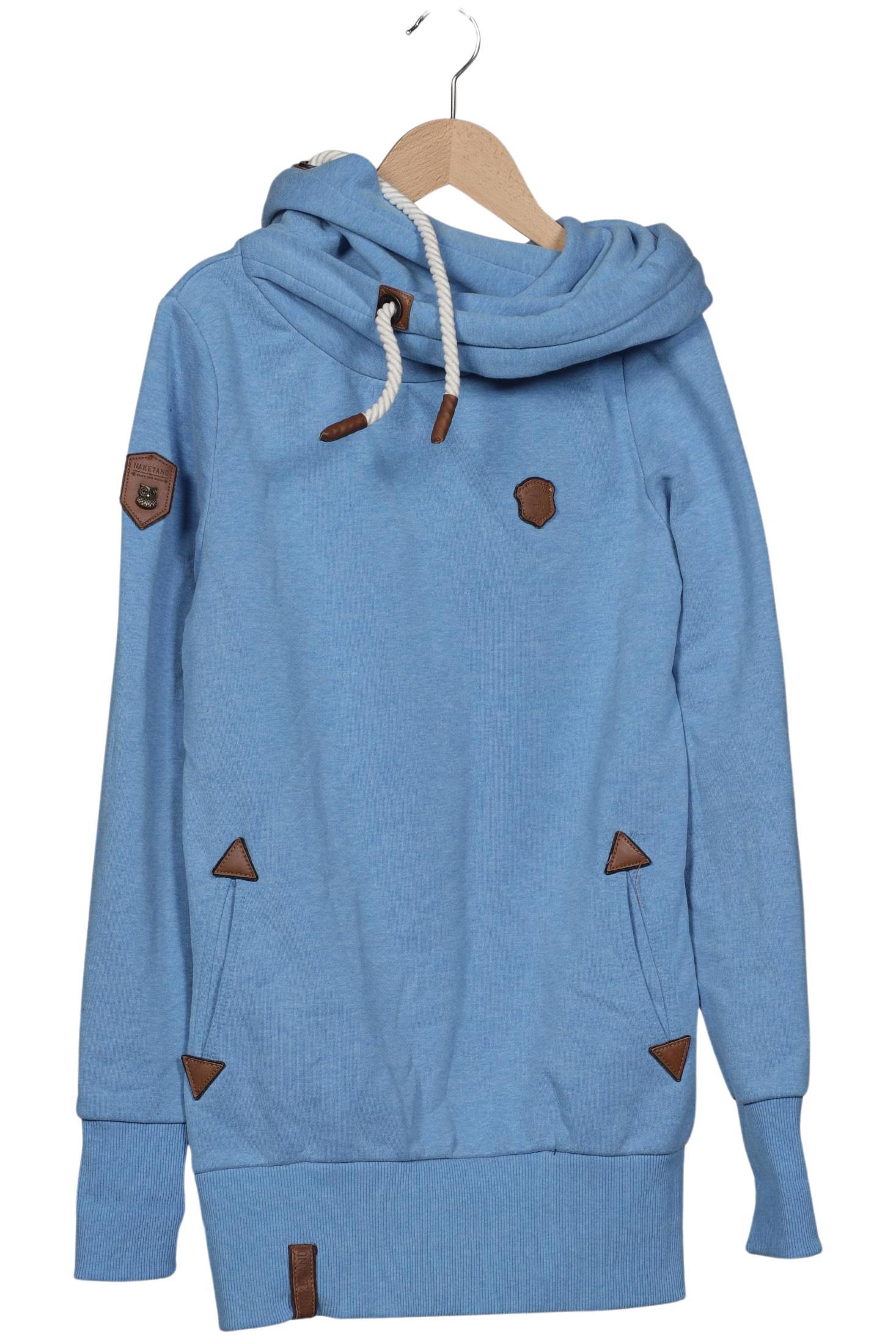 

Naketano Damen Kapuzenpullover, hellblau, Gr. 38
