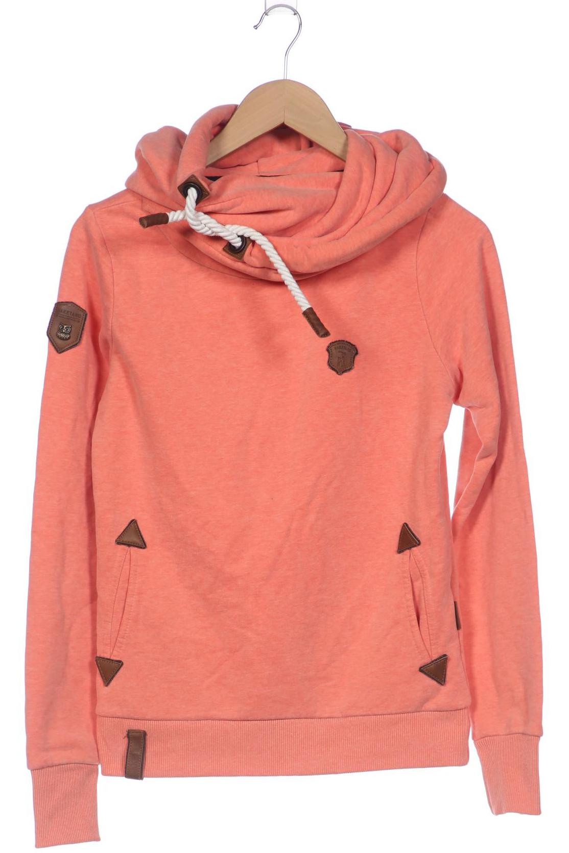 

Naketano Damen Kapuzenpullover, orange, Gr. 38