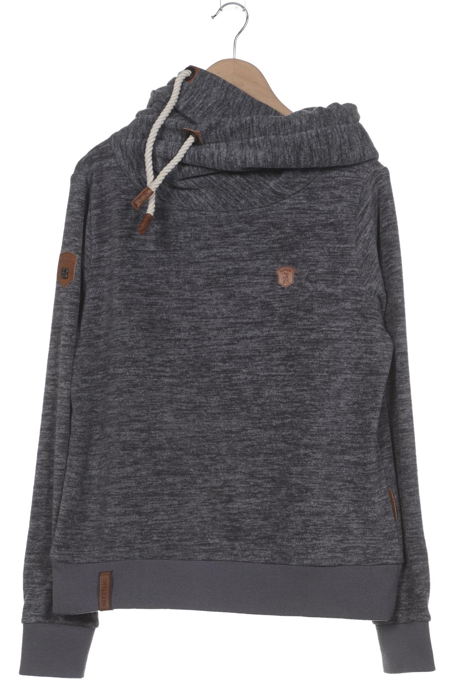 

Naketano Damen Kapuzenpullover, grau, Gr. 44