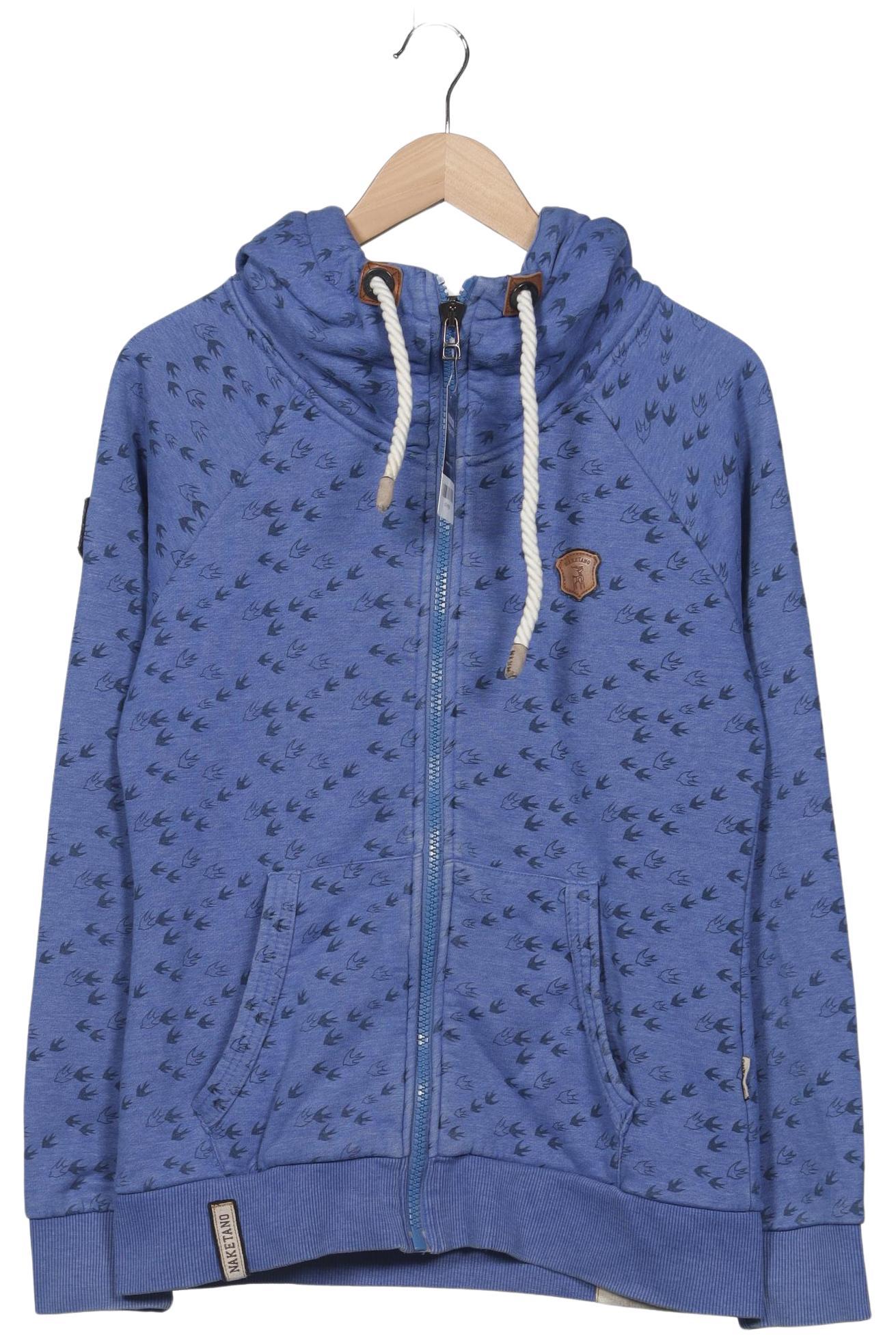 

Naketano Damen Kapuzenpullover, blau, Gr. 42