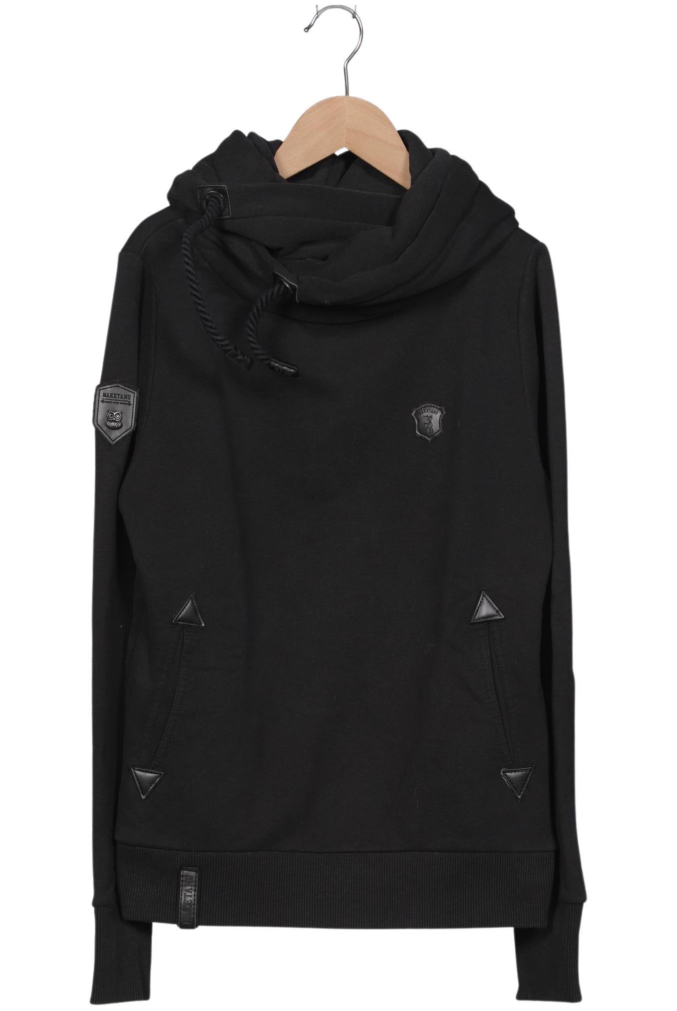 

Naketano Damen Kapuzenpullover, schwarz, Gr. 38