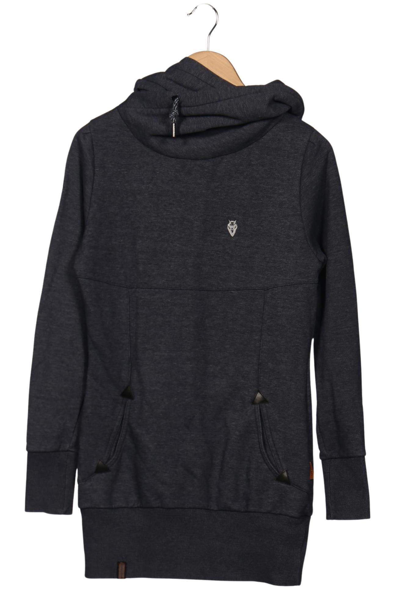 

Naketano Damen Kapuzenpullover, grau, Gr. 38