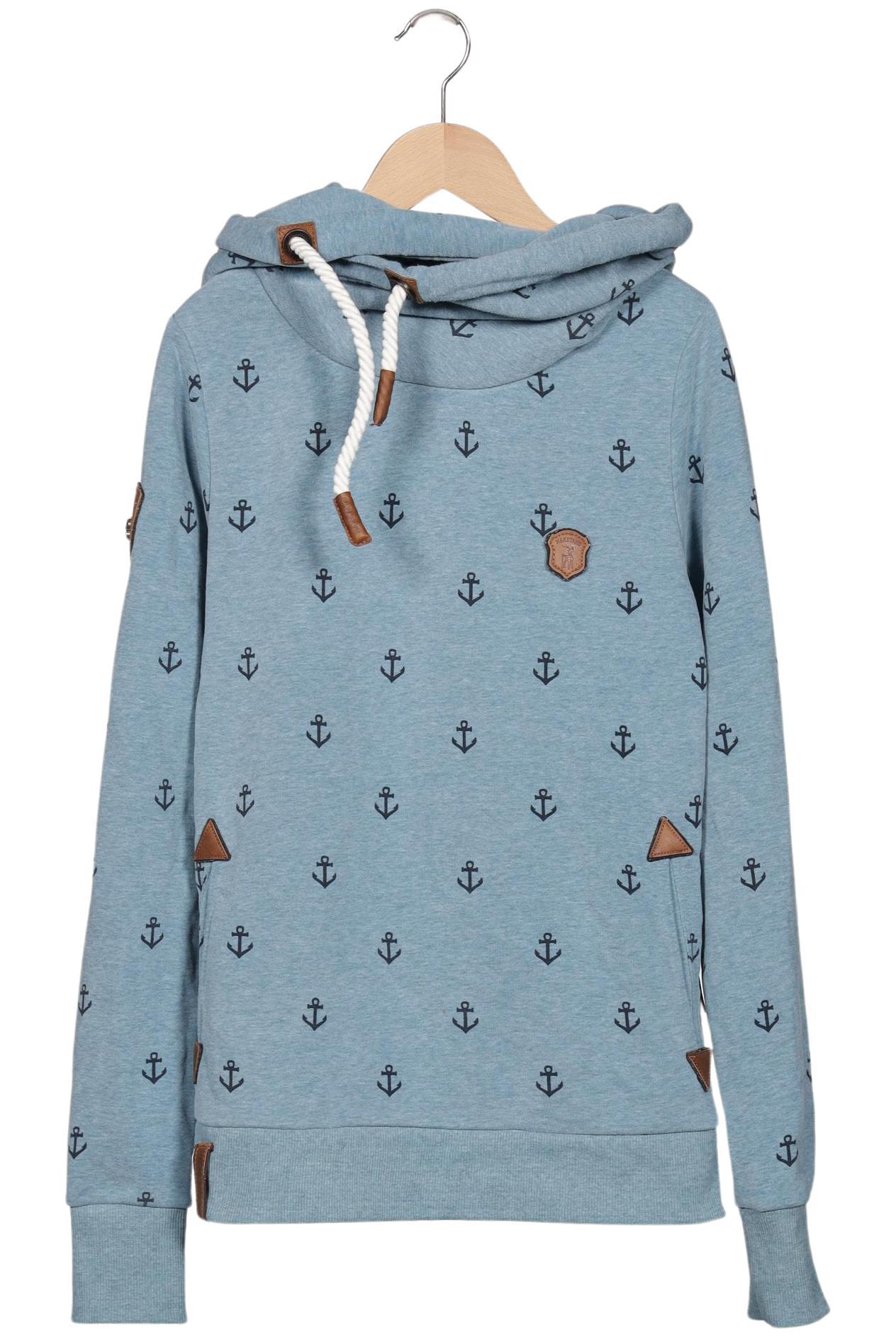 

Naketano Damen Kapuzenpullover, hellblau, Gr. 42