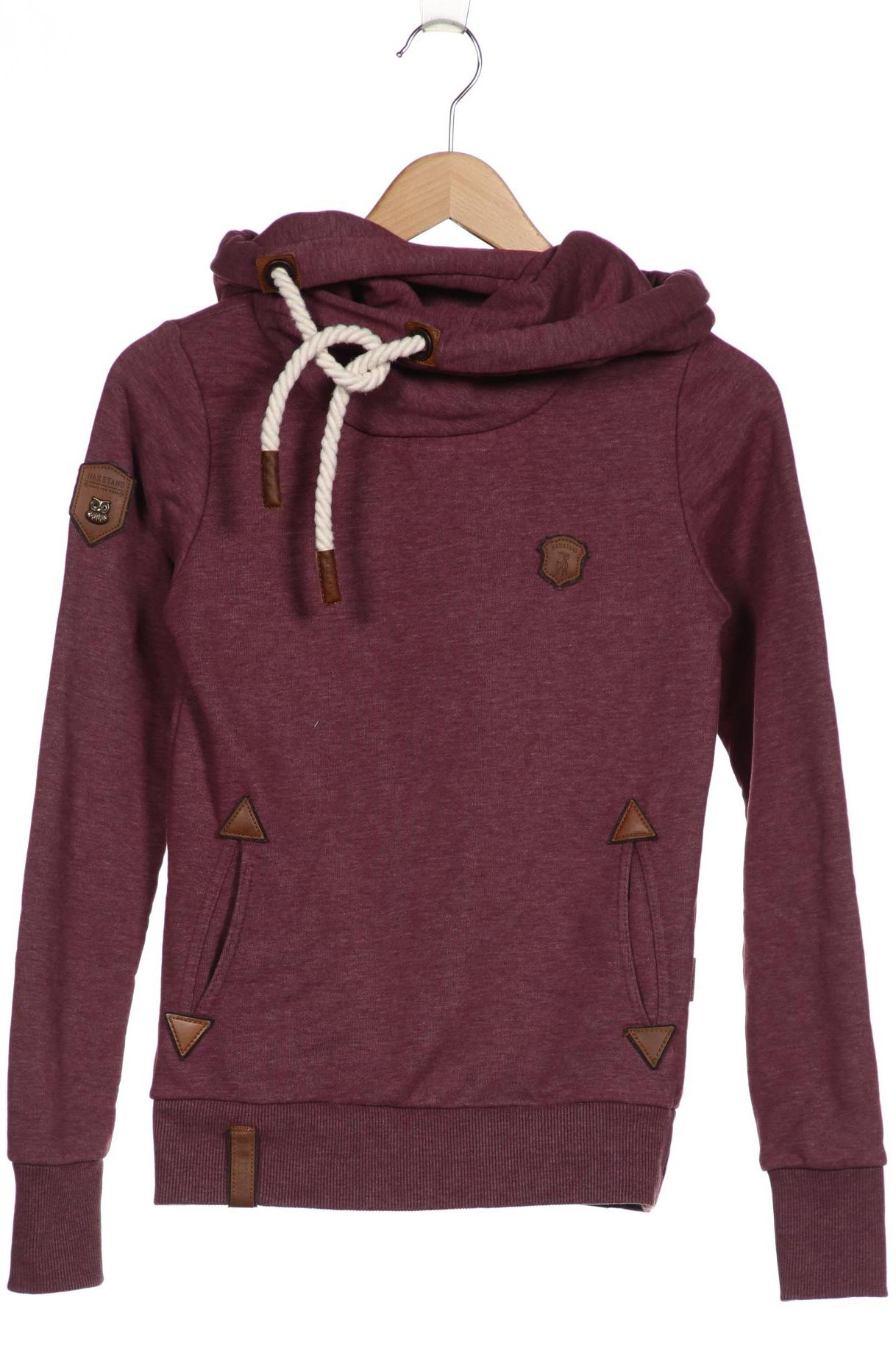 

Naketano Damen Kapuzenpullover, bordeaux