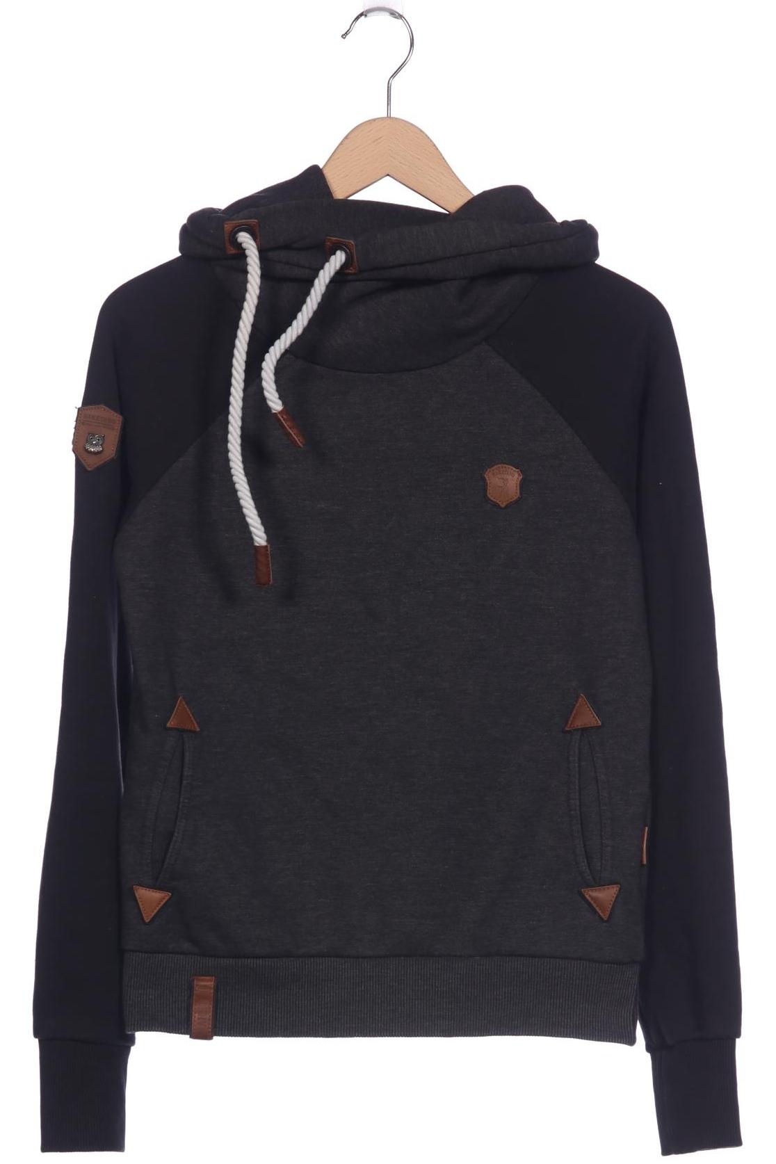 

Naketano Damen Kapuzenpullover, grau, Gr. 36