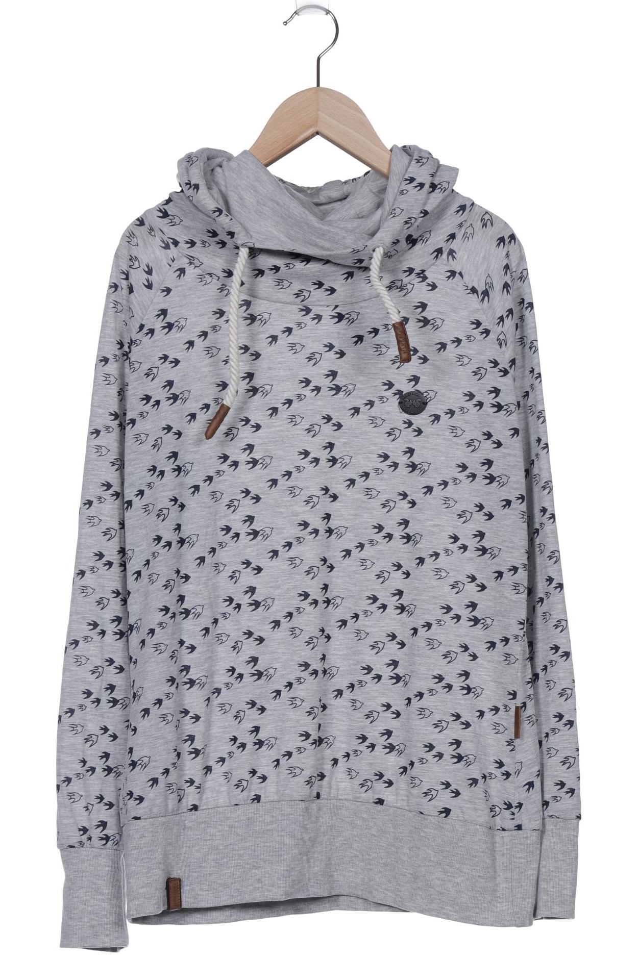 

Naketano Damen Kapuzenpullover, grau, Gr. 42
