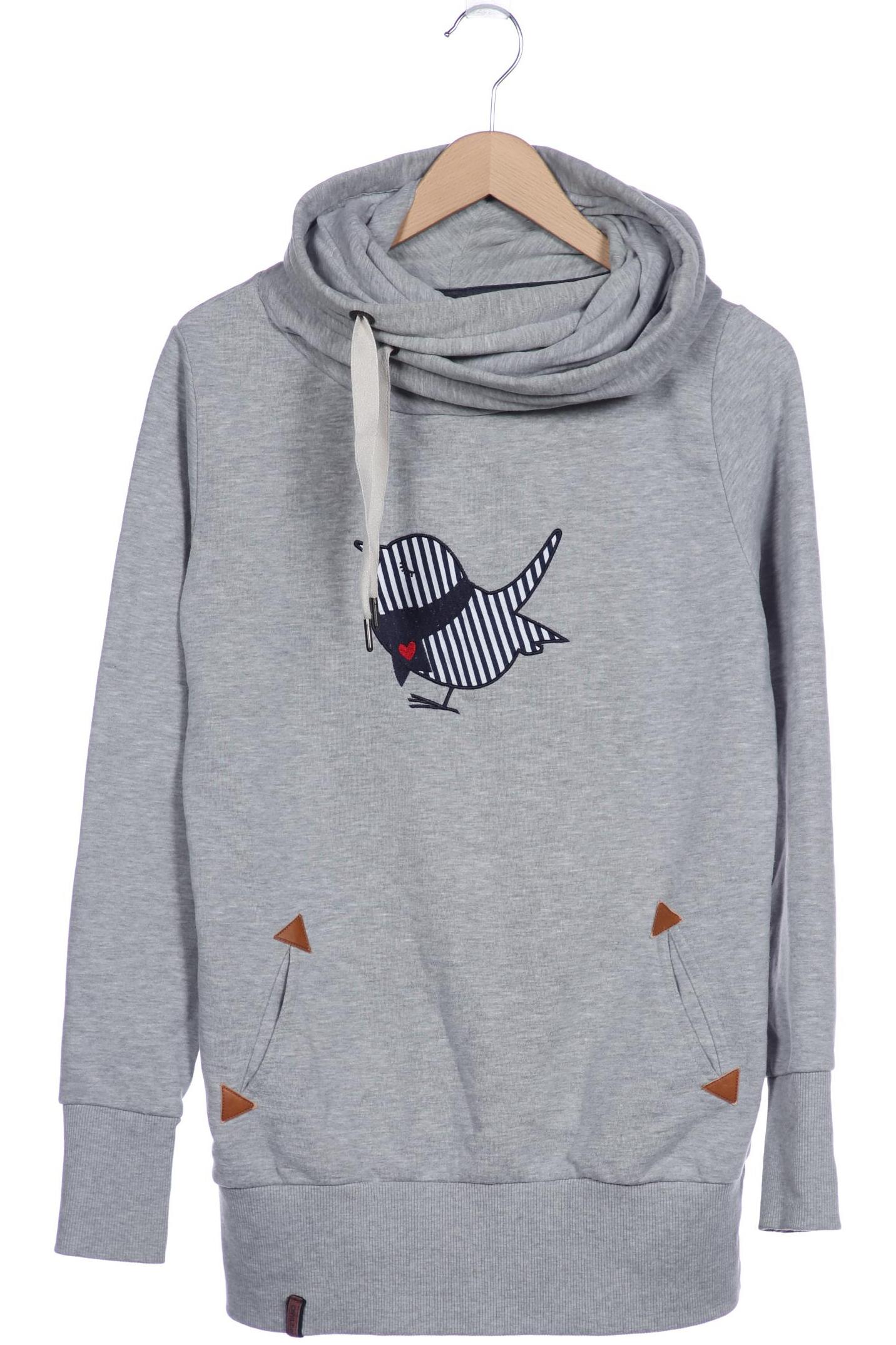 

Naketano Damen Kapuzenpullover, grau, Gr. 42
