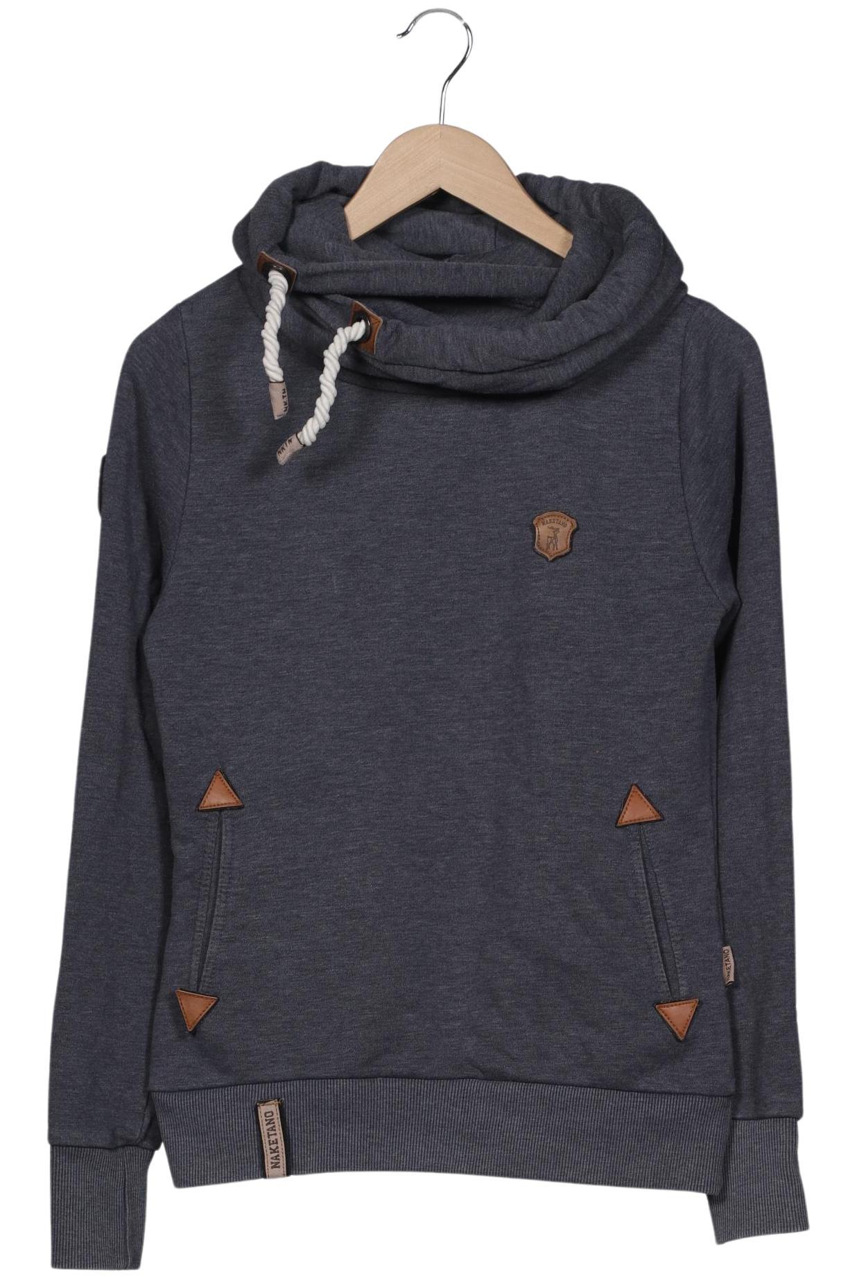 

Naketano Damen Kapuzenpullover, grau, Gr. 36