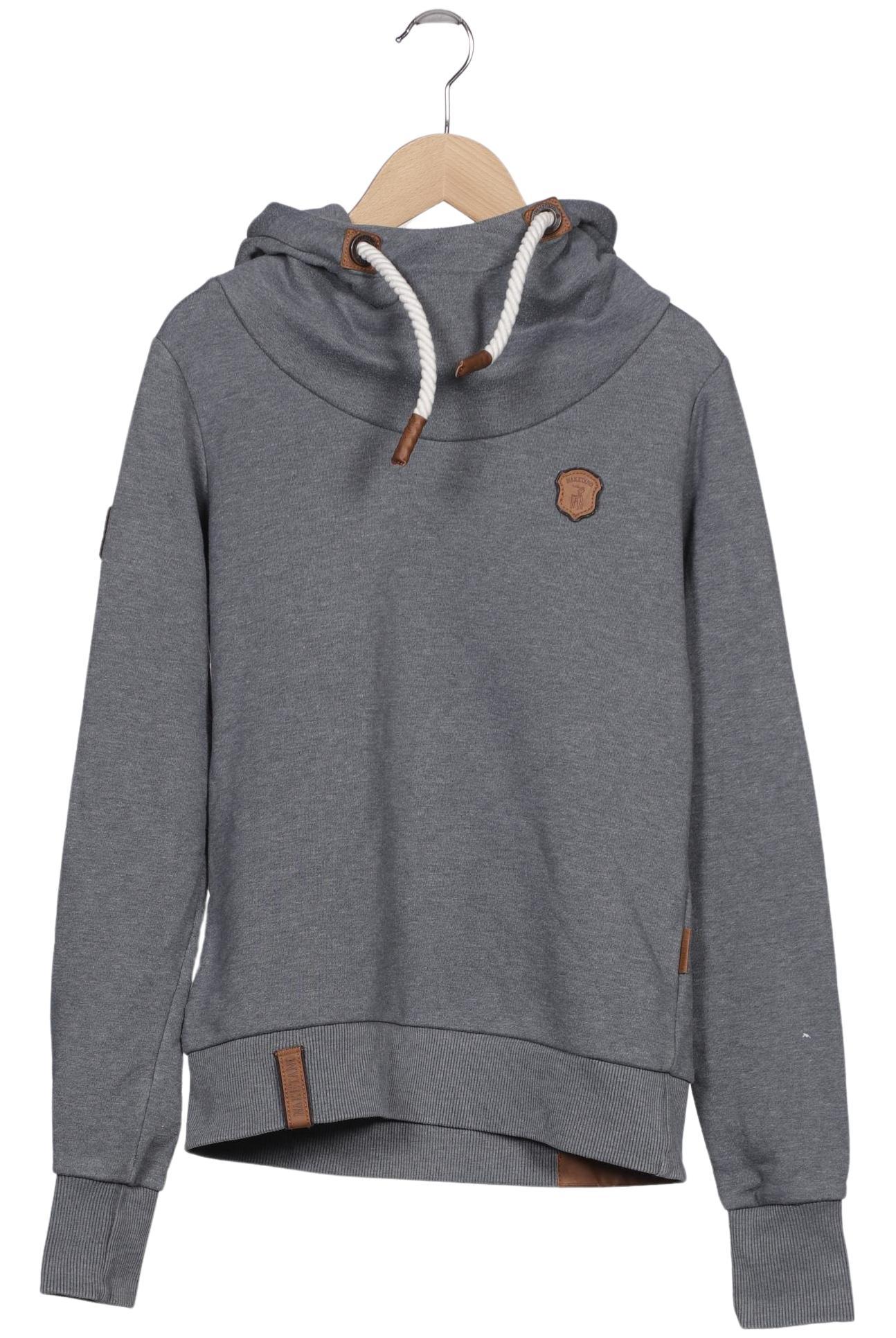 

Naketano Damen Kapuzenpullover, grau, Gr. 36