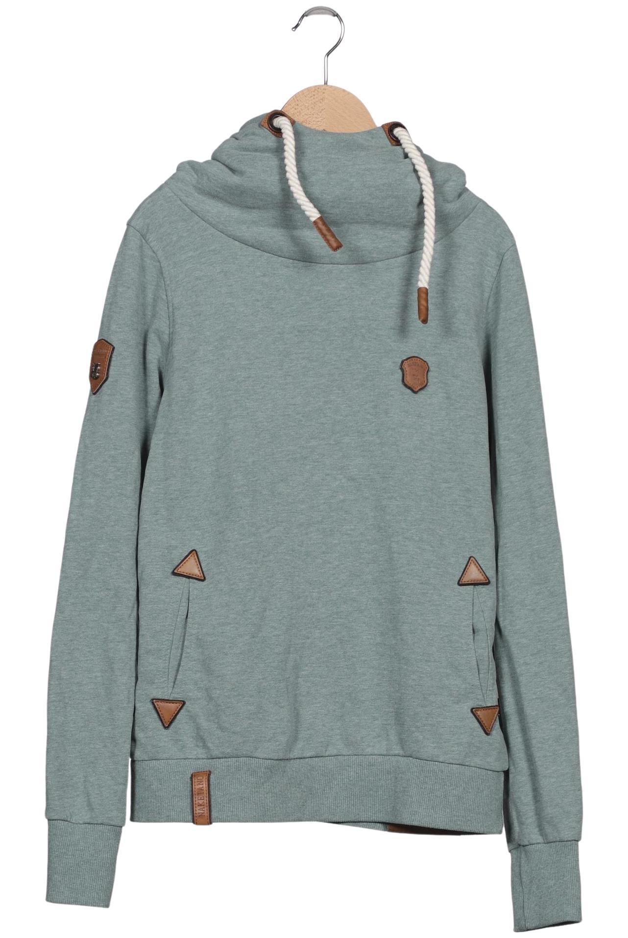 

Naketano Damen Kapuzenpullover, türkis, Gr. 38