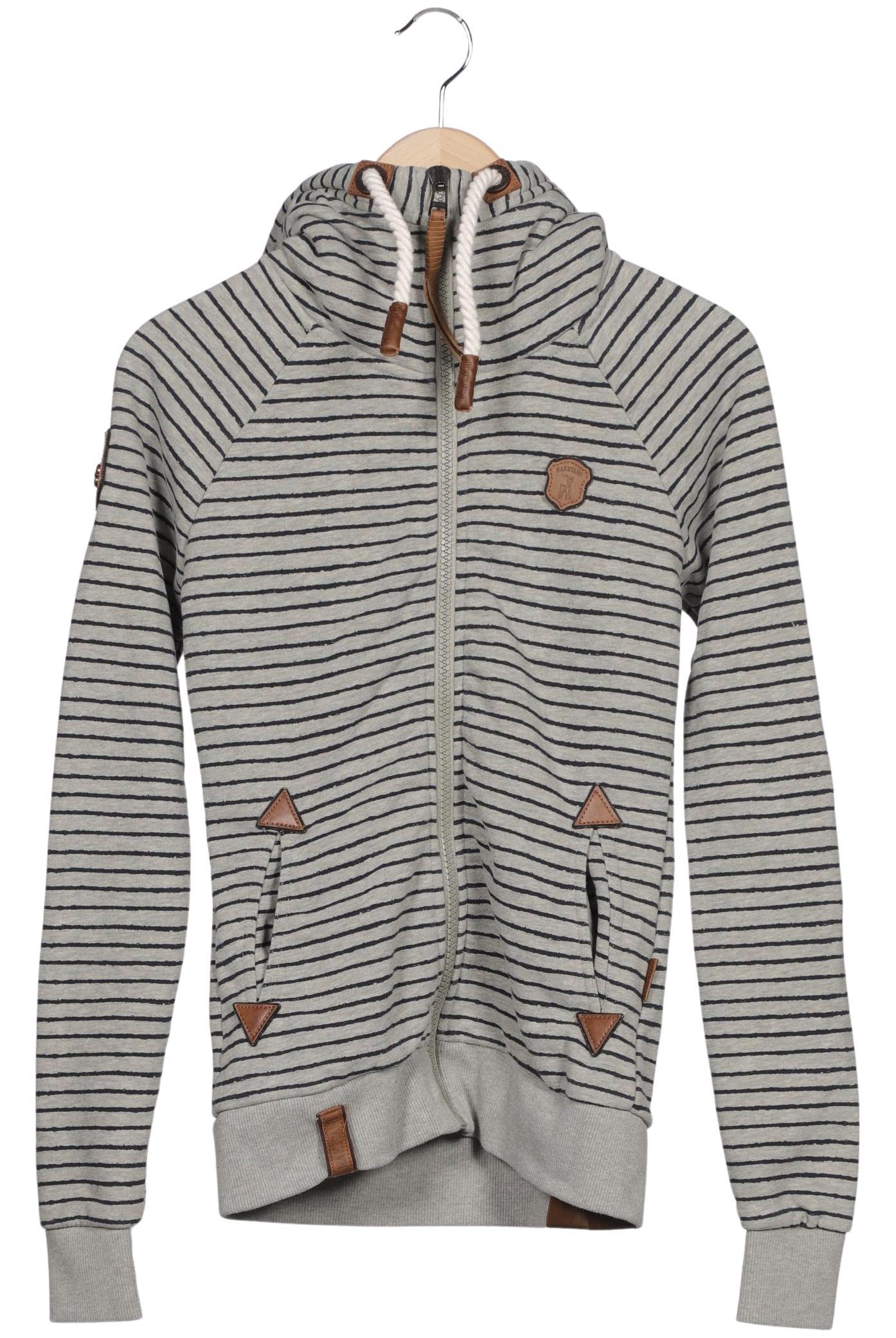 

Naketano Damen Kapuzenpullover, grau, Gr. 36