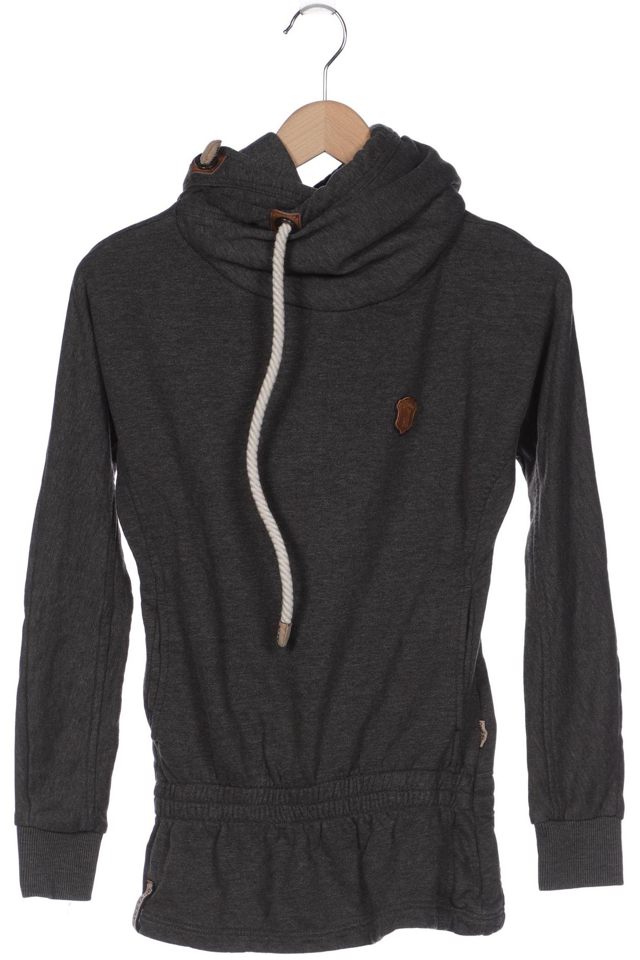 

Naketano Damen Kapuzenpullover, grau, Gr. 34