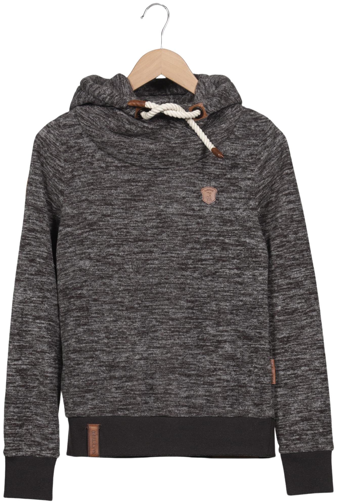 

Naketano Damen Kapuzenpullover, grau, Gr. 36