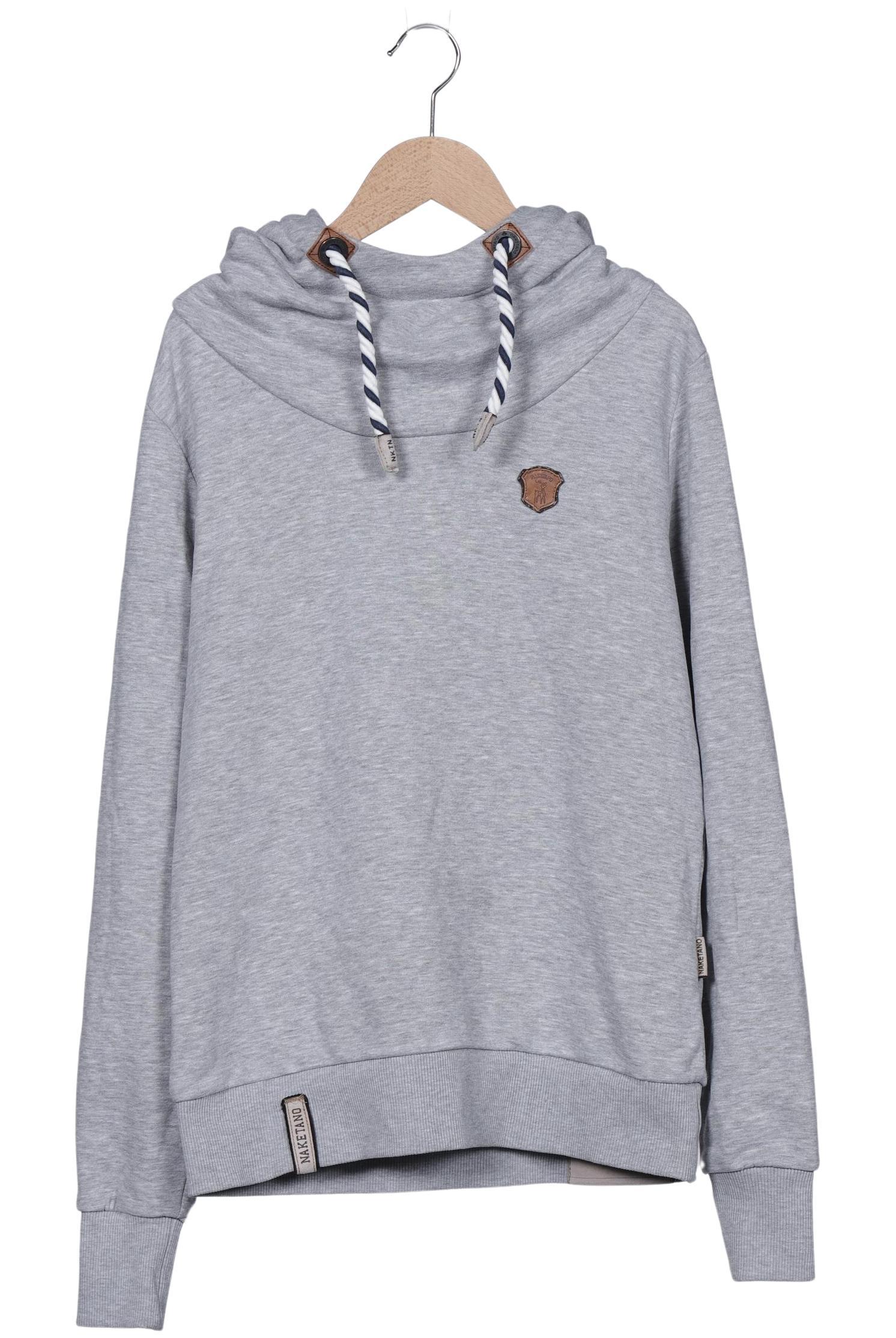 

Naketano Damen Kapuzenpullover, grau, Gr. 38