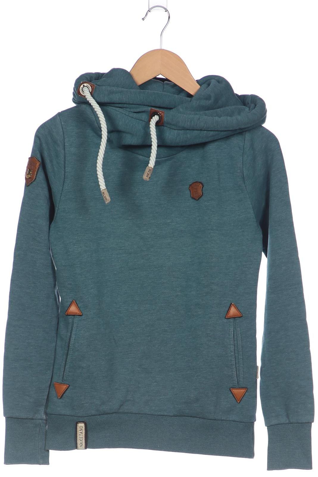 

Naketano Damen Kapuzenpullover, türkis, Gr. 38