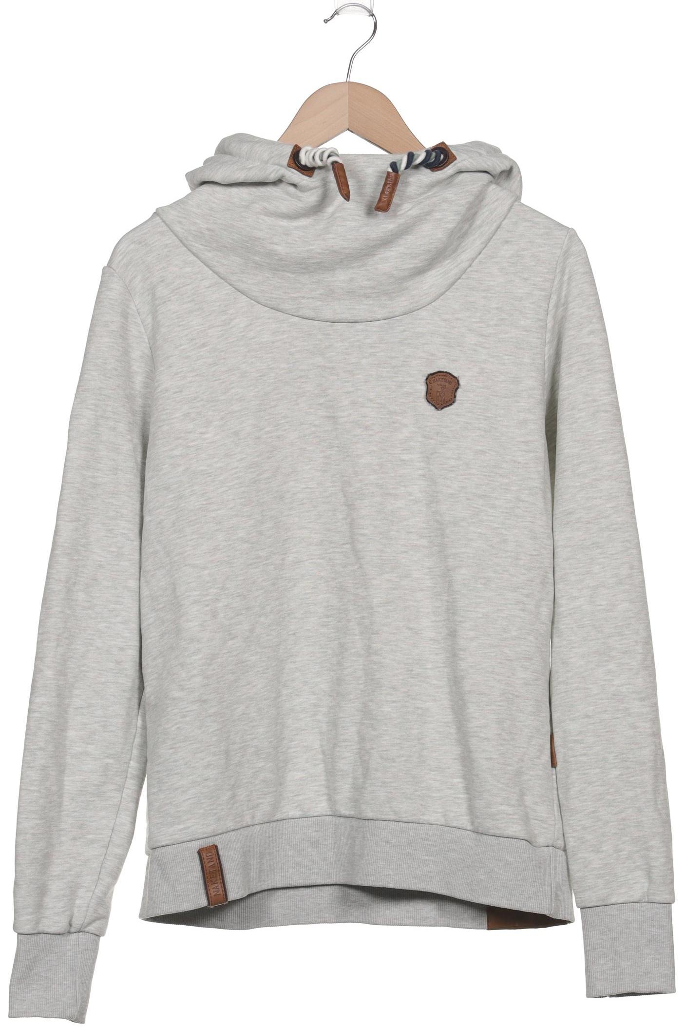 

Naketano Damen Kapuzenpullover, grau, Gr. 44