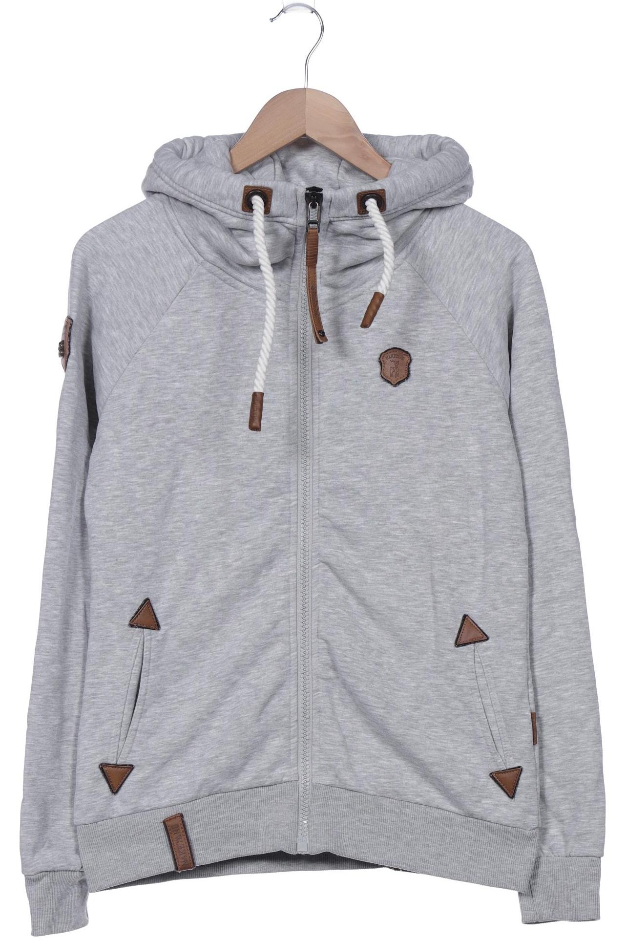 

Naketano Damen Kapuzenpullover, grau, Gr. 38