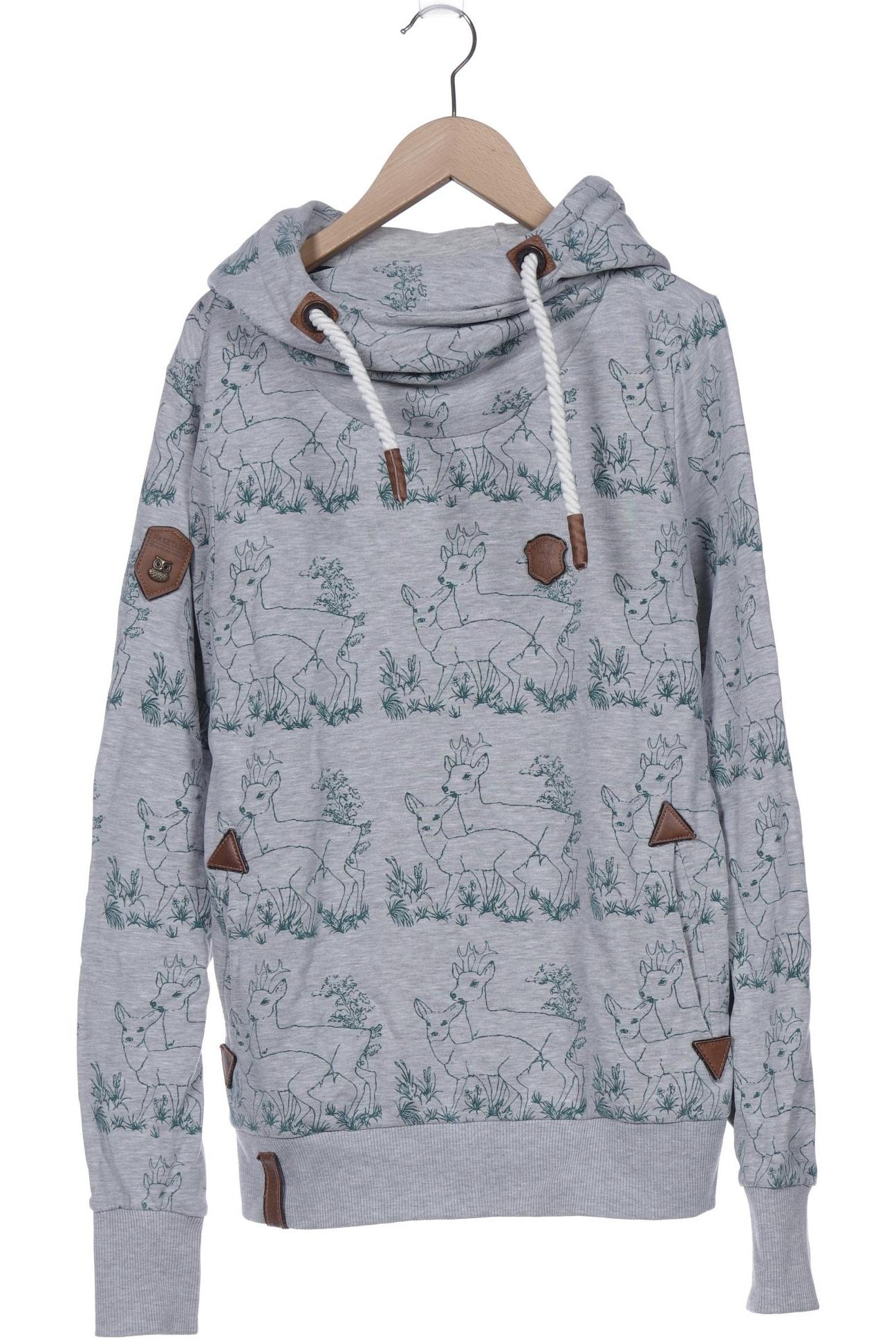 

Naketano Damen Kapuzenpullover, grau, Gr. 42