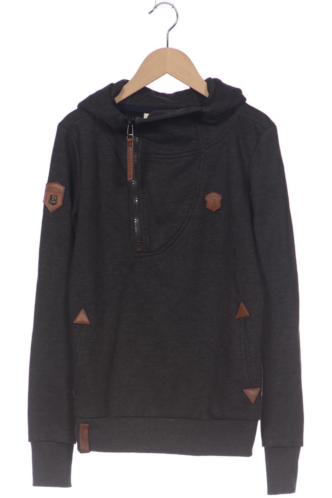 

Naketano Damen Kapuzenpullover, grau, Gr. 38