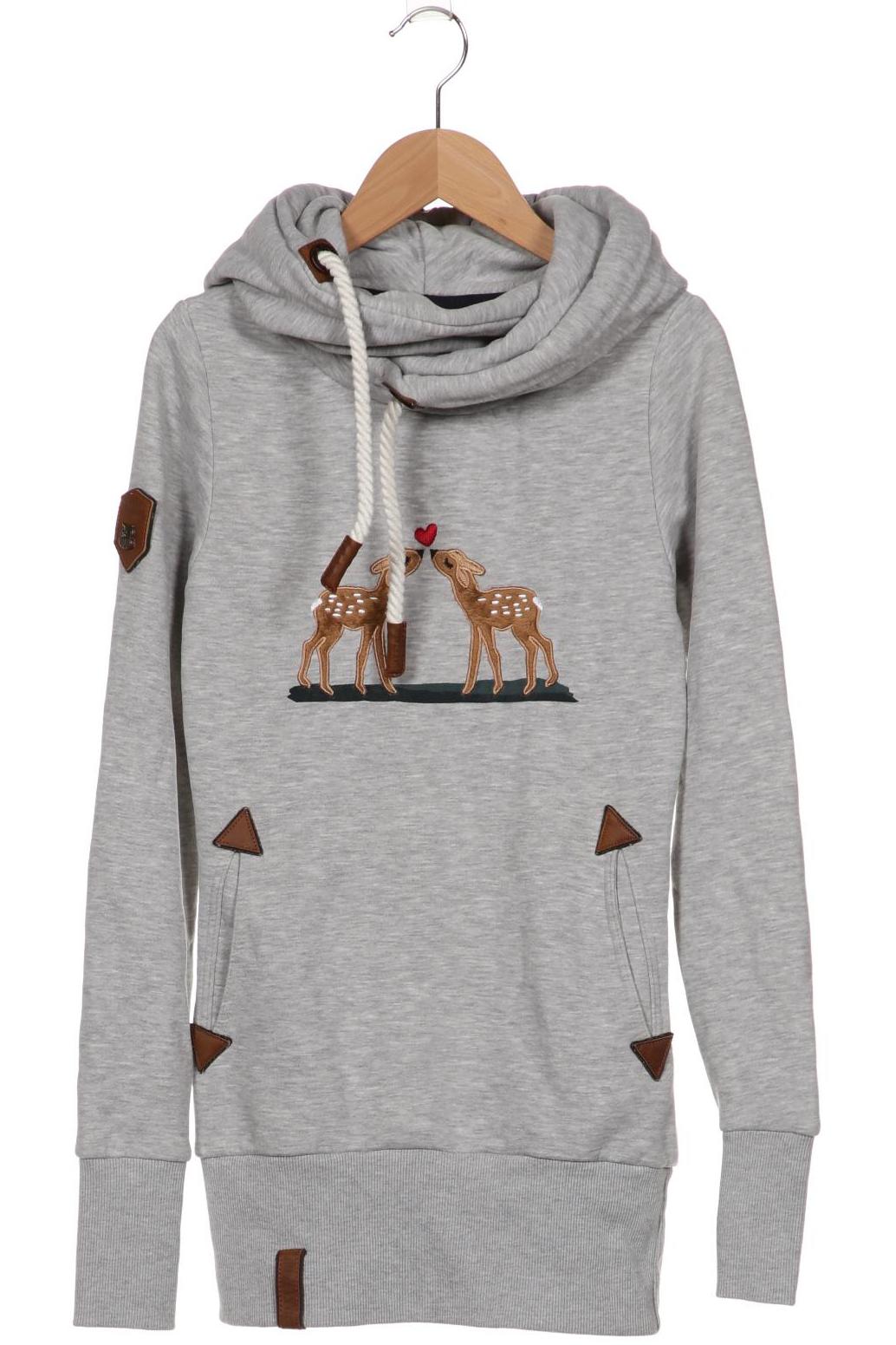 

Naketano Damen Kapuzenpullover, grau