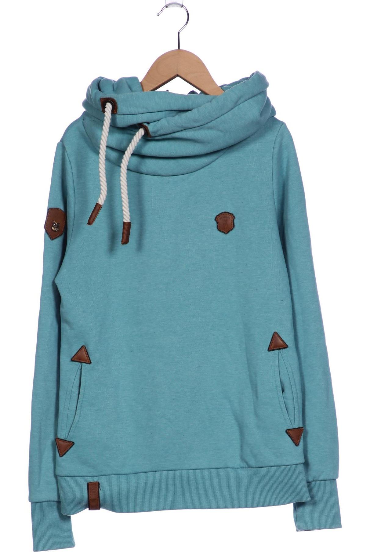 

Naketano Damen Kapuzenpullover, türkis, Gr. 42