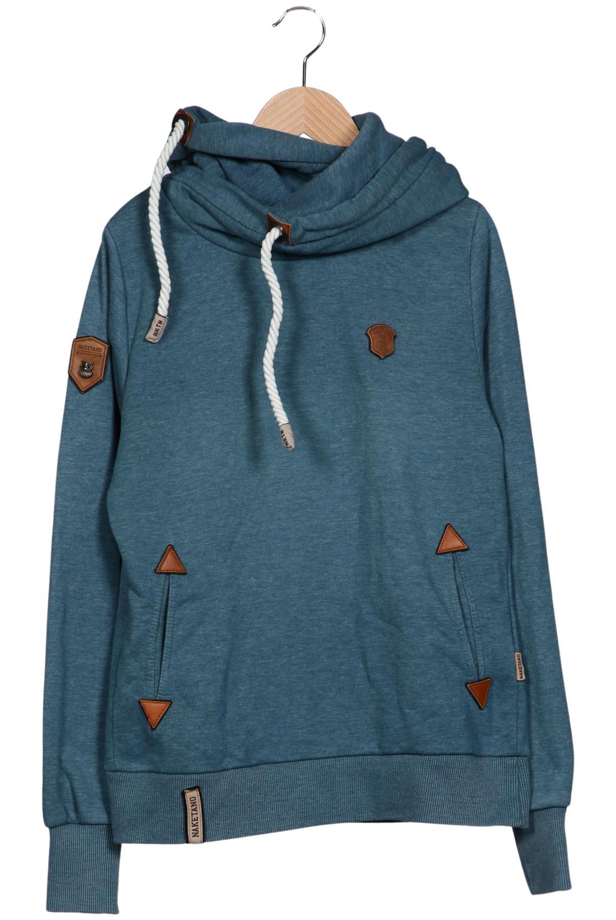 

Naketano Damen Kapuzenpullover, blau, Gr. 38