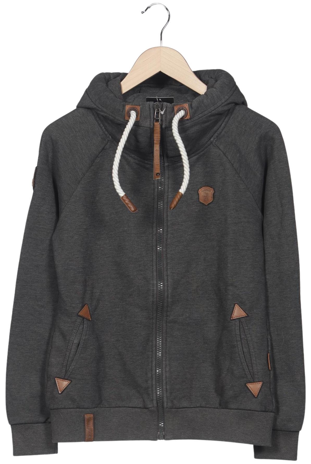 

Naketano Damen Kapuzenpullover, grau, Gr. 38