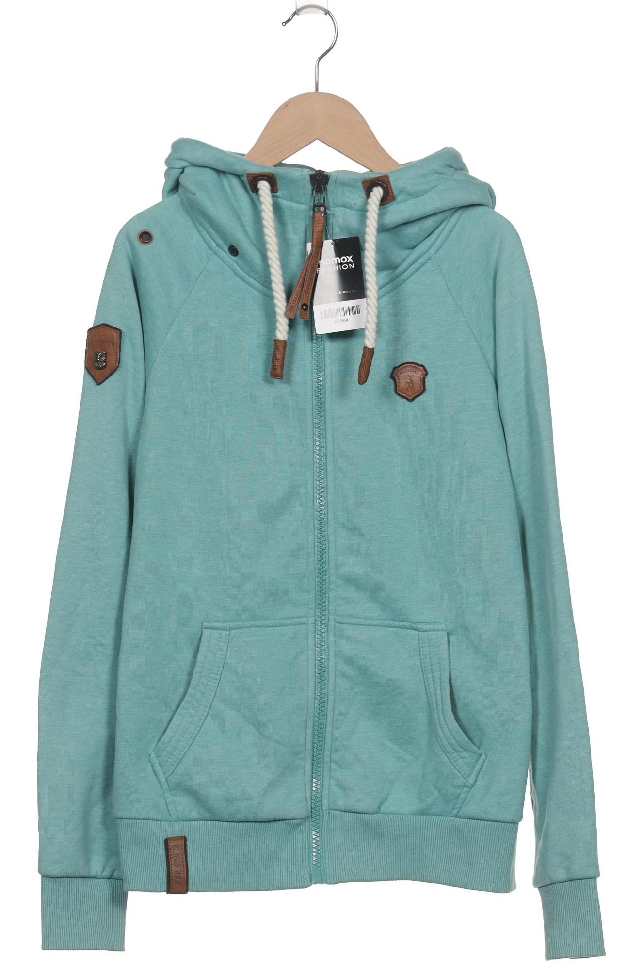 

Naketano Damen Kapuzenpullover, türkis, Gr. 38