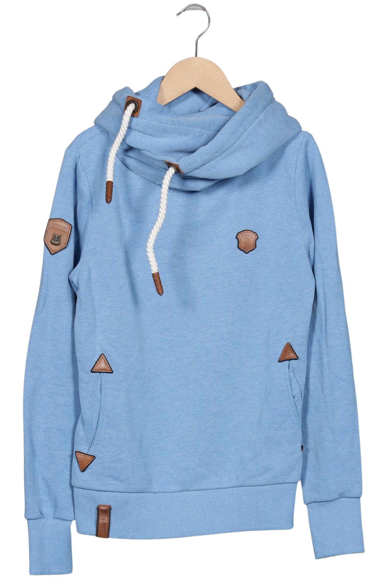 

Naketano Damen Kapuzenpullover, blau, Gr. 38