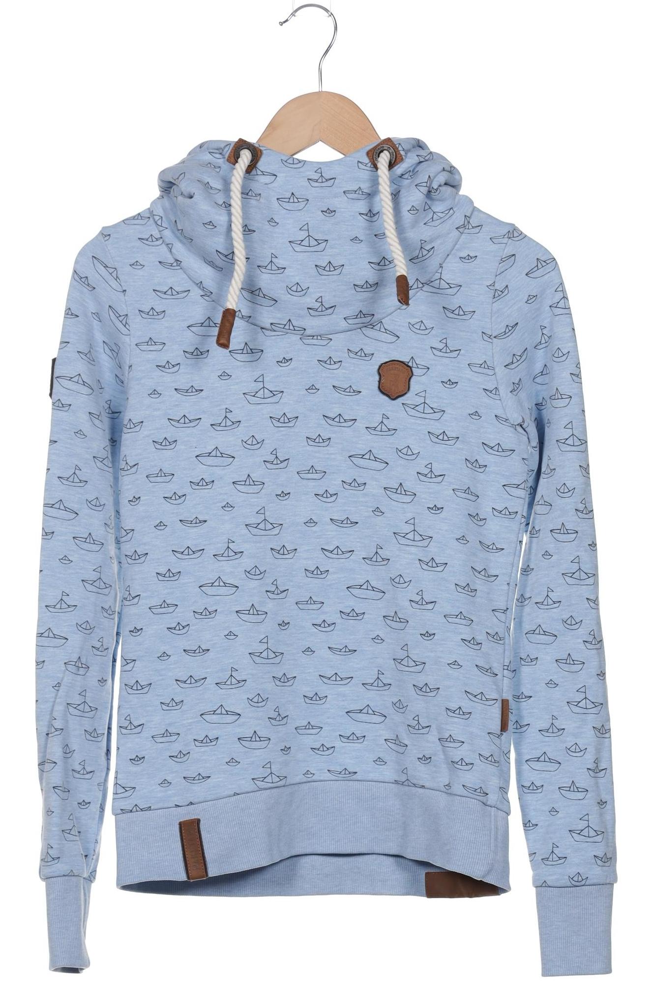 

Naketano Damen Kapuzenpullover, blau, Gr. 36