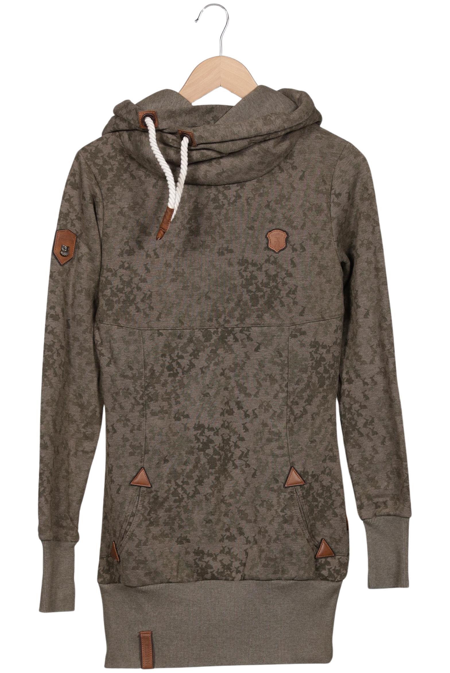 

Naketano Damen Kapuzenpullover, grün, Gr. 38
