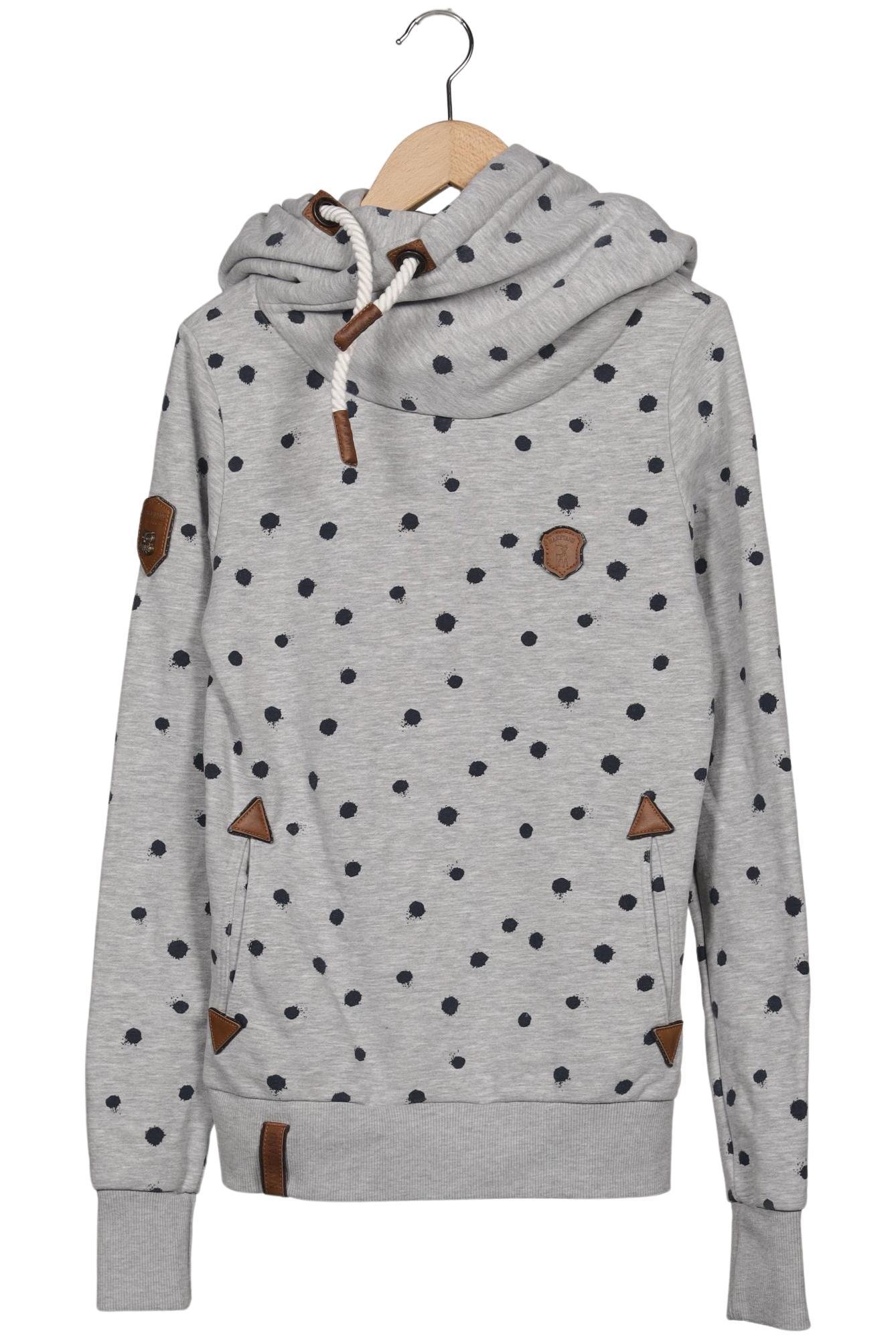 

Naketano Damen Kapuzenpullover, grau, Gr. 36