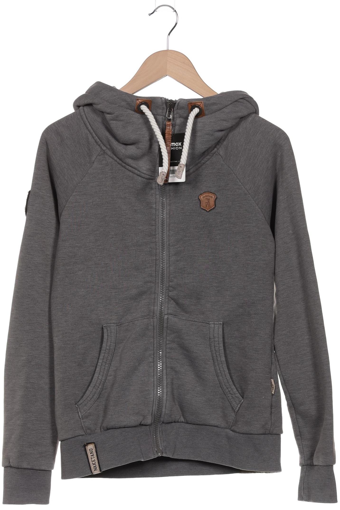 

Naketano Damen Kapuzenpullover, grau, Gr. 38