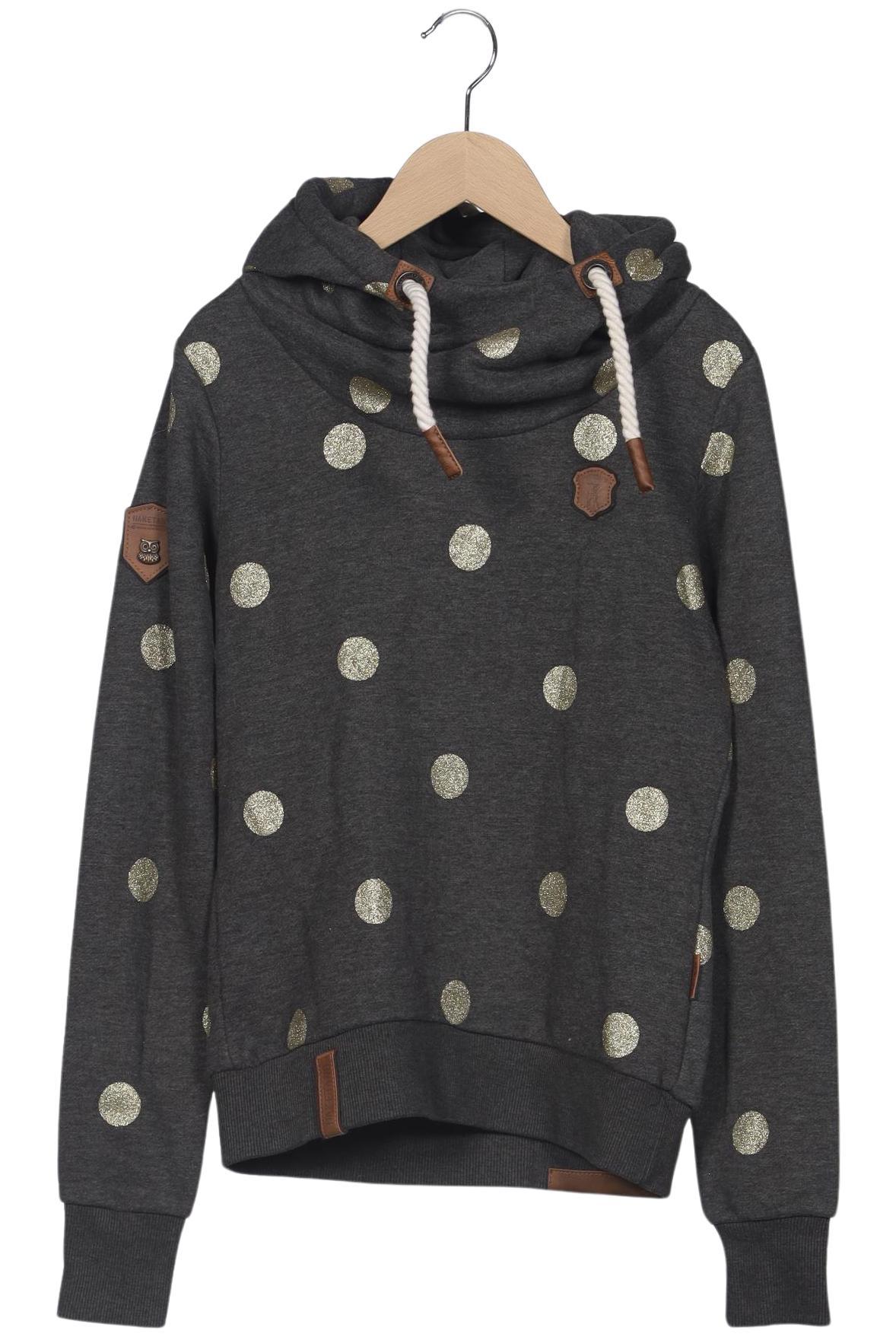 

Naketano Damen Kapuzenpullover, grau, Gr. 36